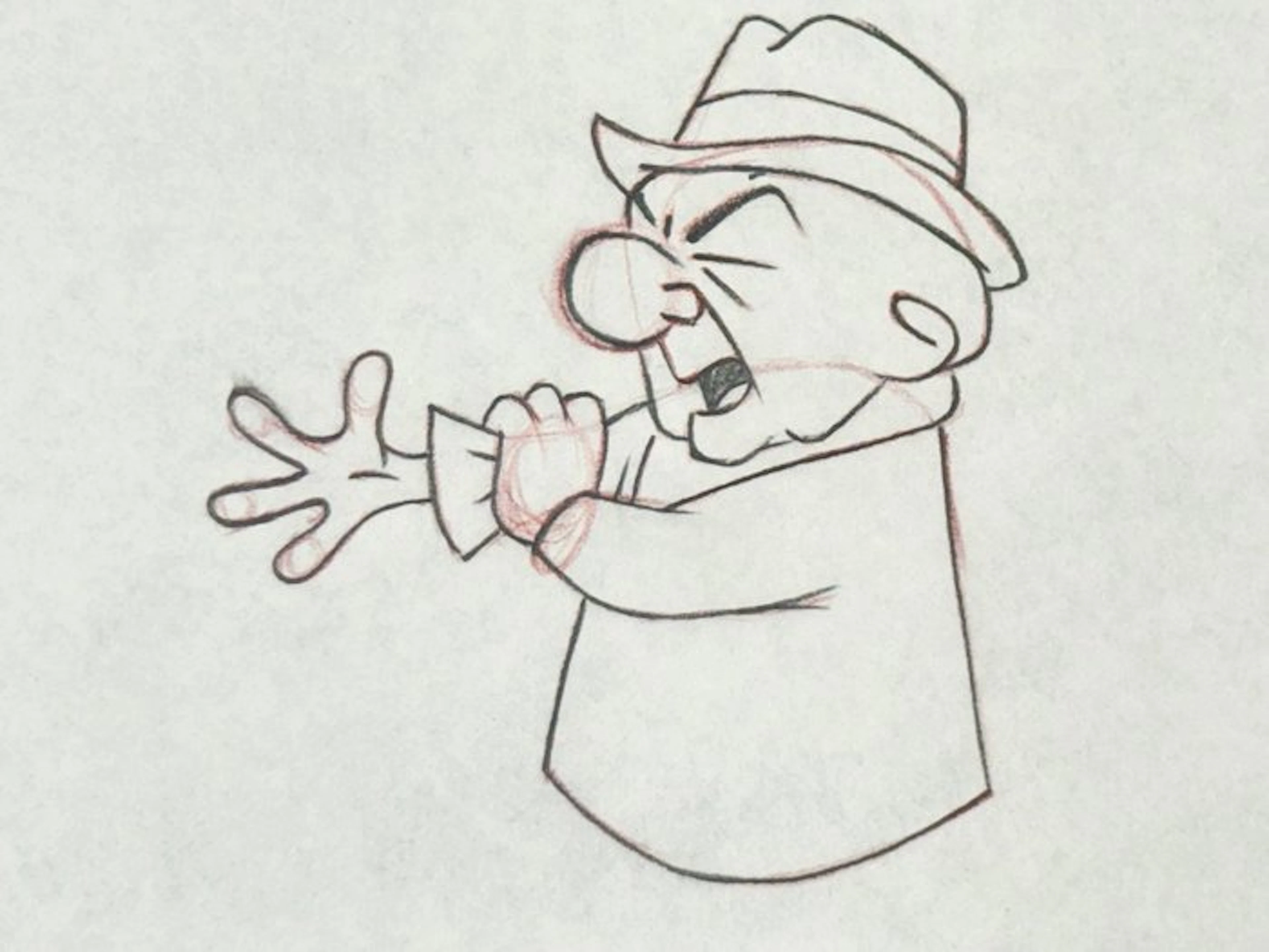 Mister Magoo (1960) - 1 Original animation drawing of Mr. Magoo