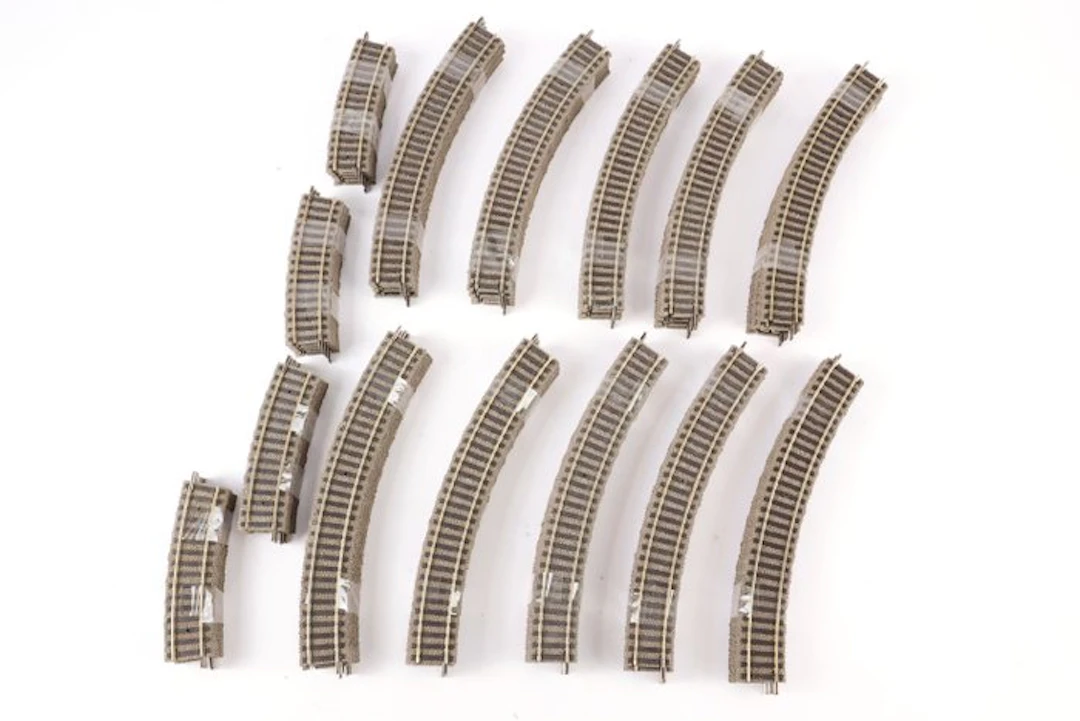 Fleischmann H0 - 6120/6122 - Model train tracks (70)...