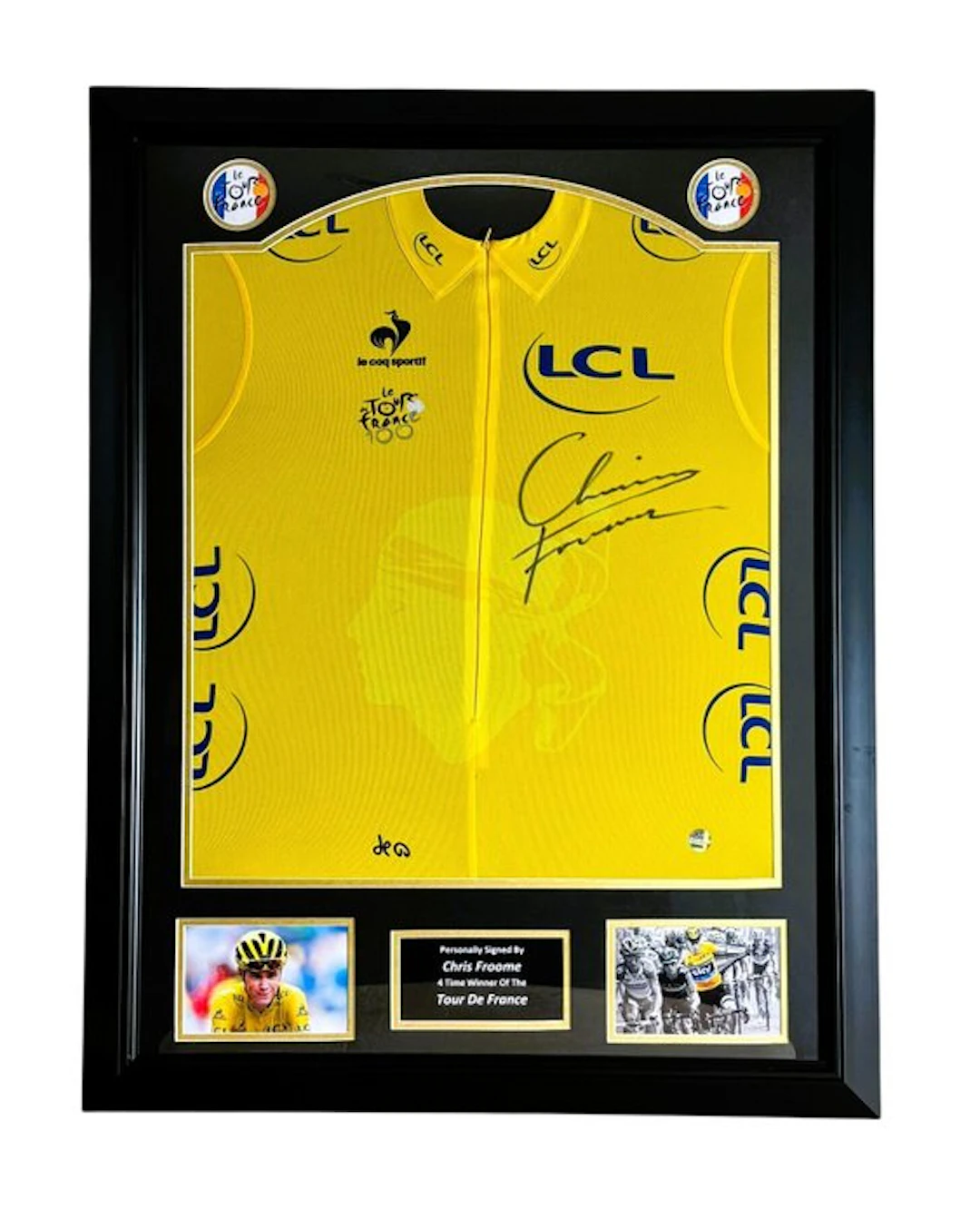 Tour de France - Chris Froome Signed Tour De France 2013 Yellow Jersey