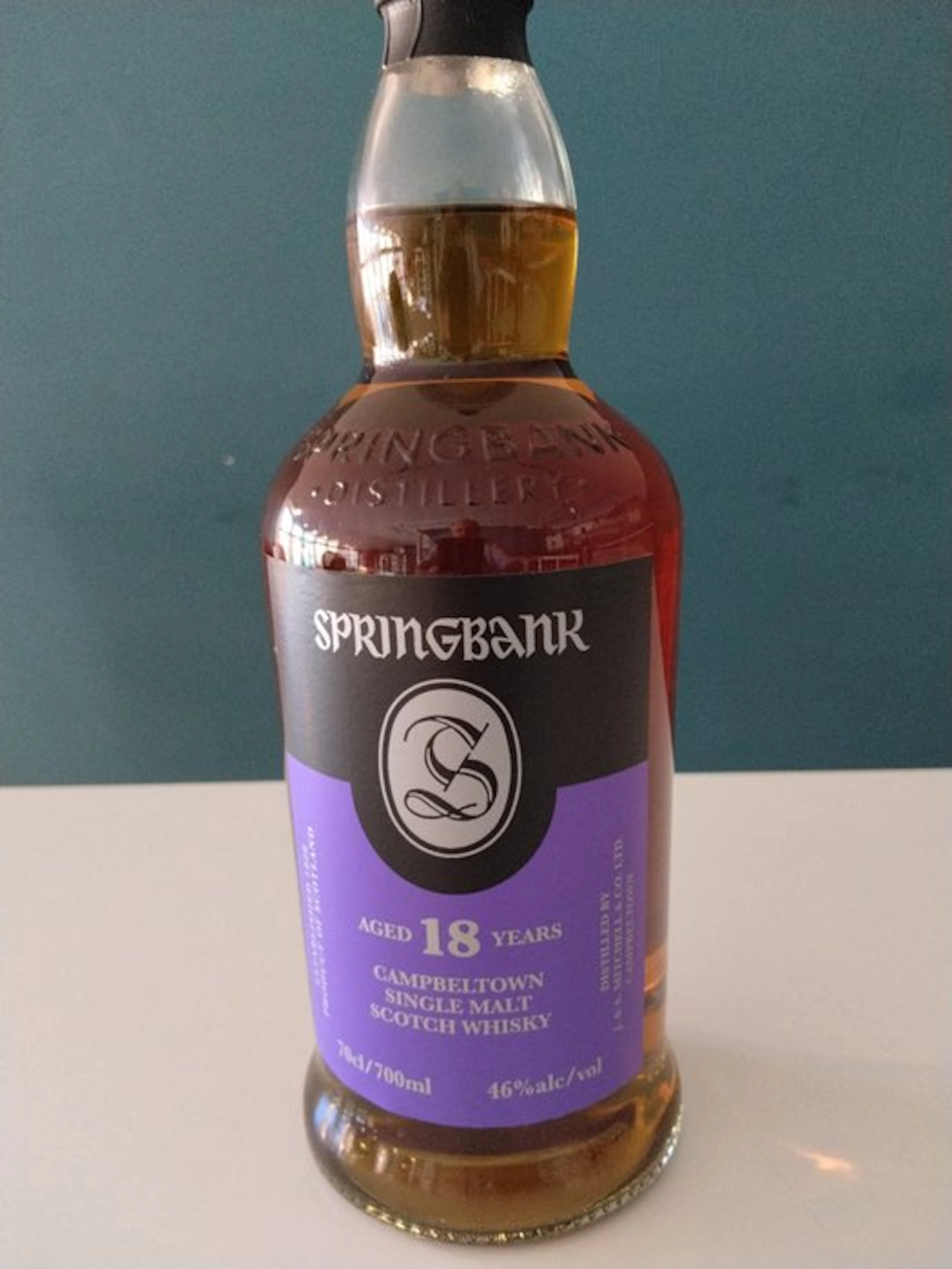 Springbank 18 years old - b. 2026 - 70cl