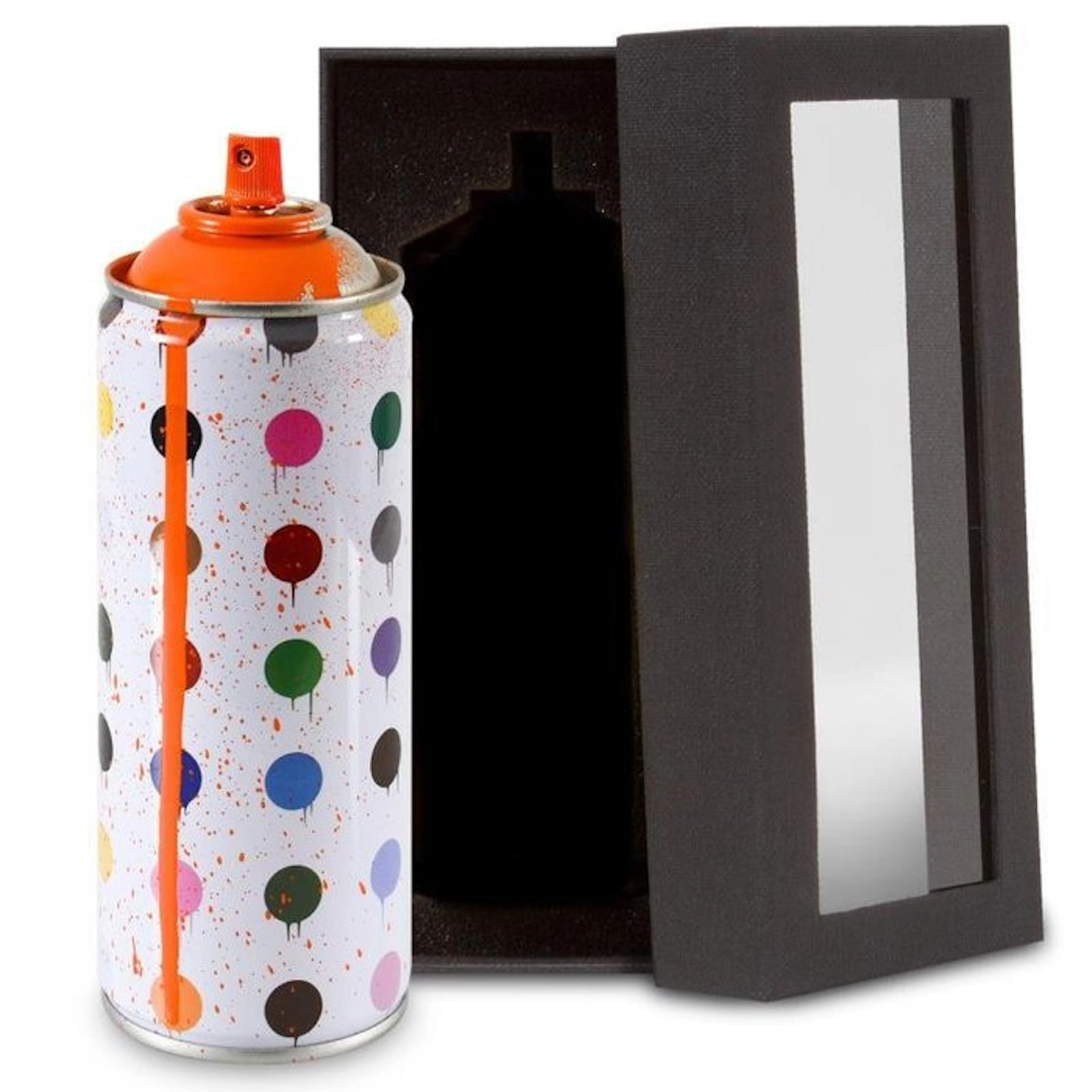 Mr Brainwash (1966) - Hirst Dots (Orange)