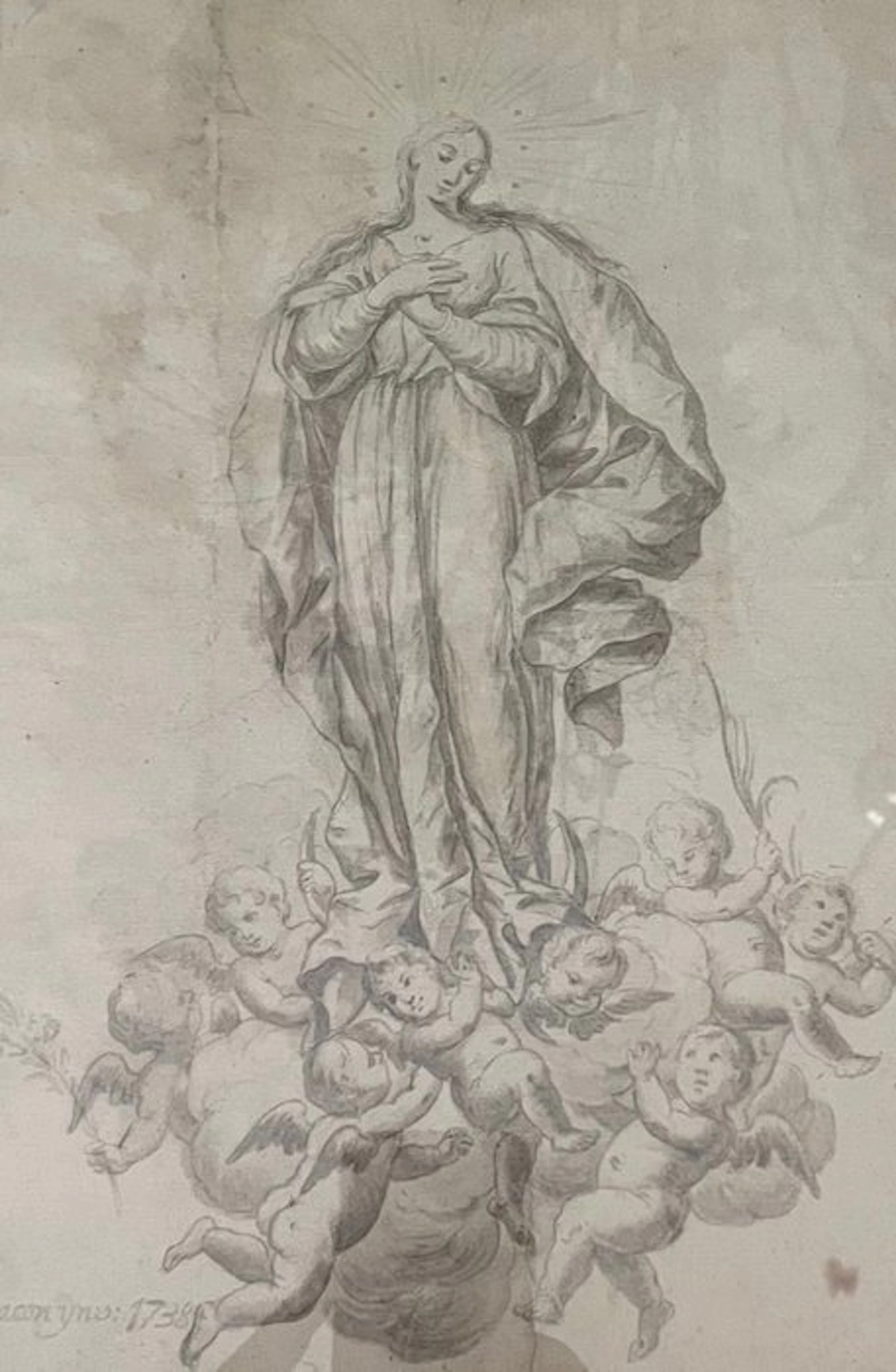 Ignacio Chacón (XVIII) - L'Immacolata Concezione - Chacon inv: 1738