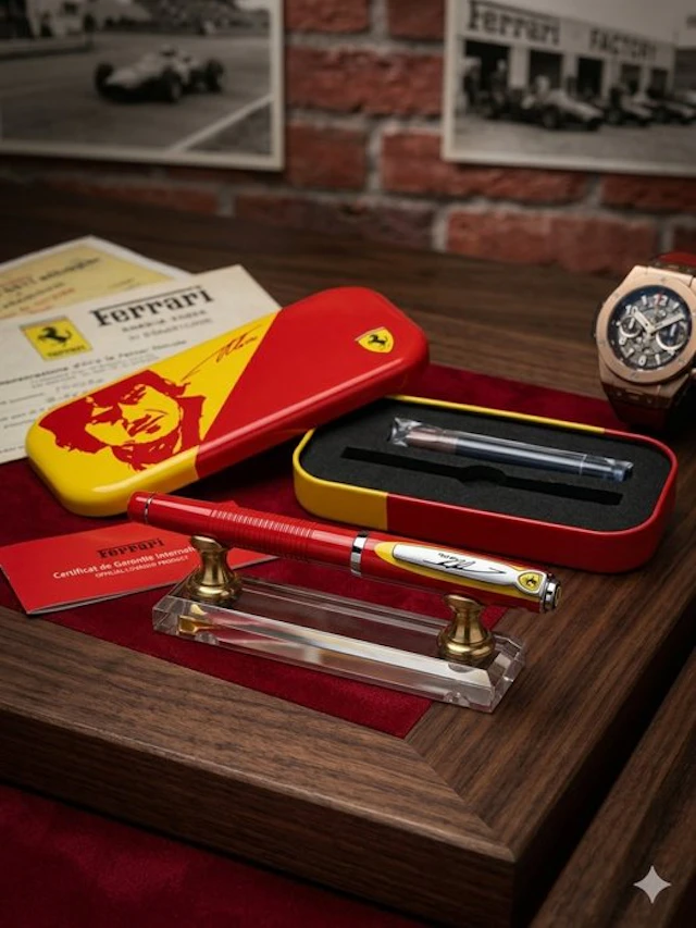 Ferrari - F.Alonso - Roller ball pen