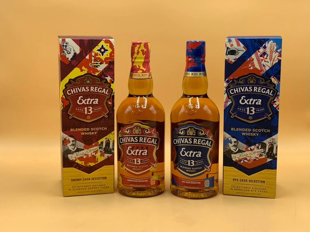 Chivas Regal 13yo Extra Rye Cask Selection & 13yo Extra...