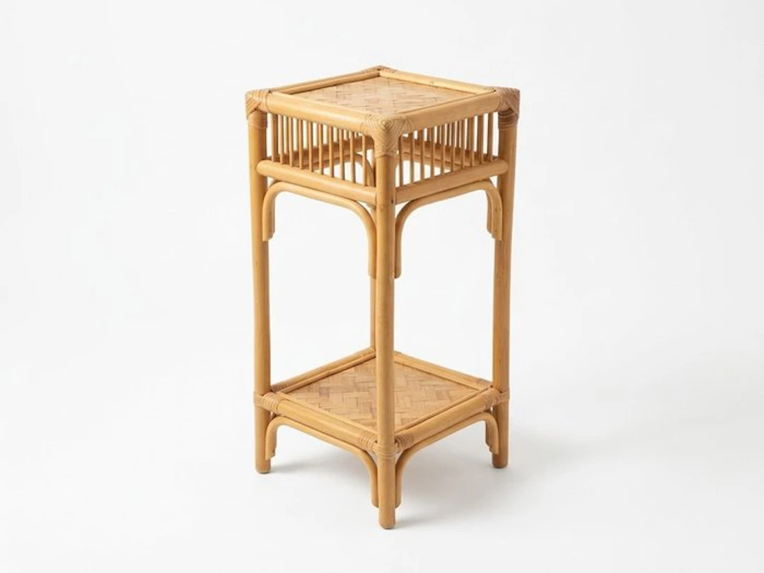 Plant table - Bamboo Rattan - Side table