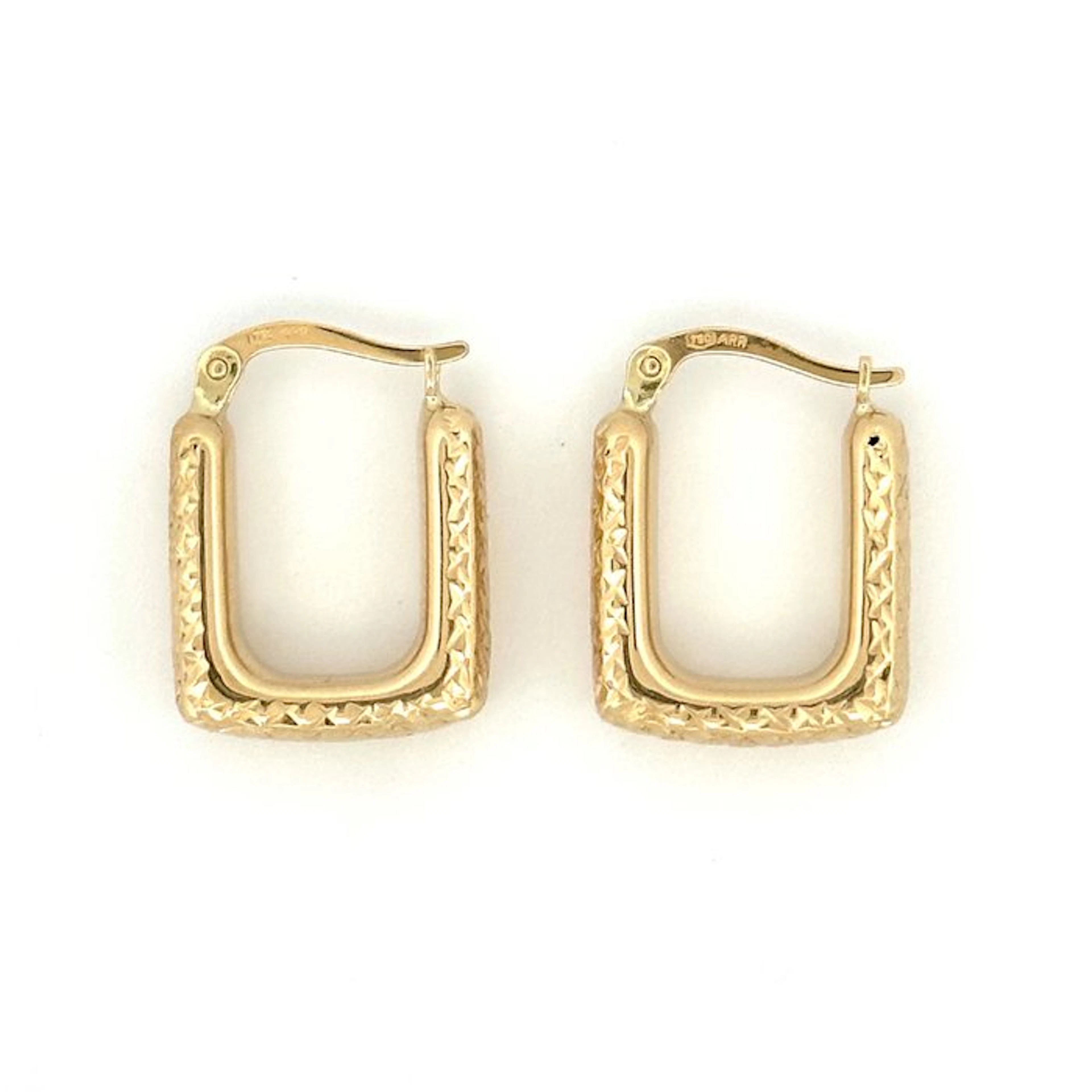 Earrings - 18 kt. Yellow gold - Geometric