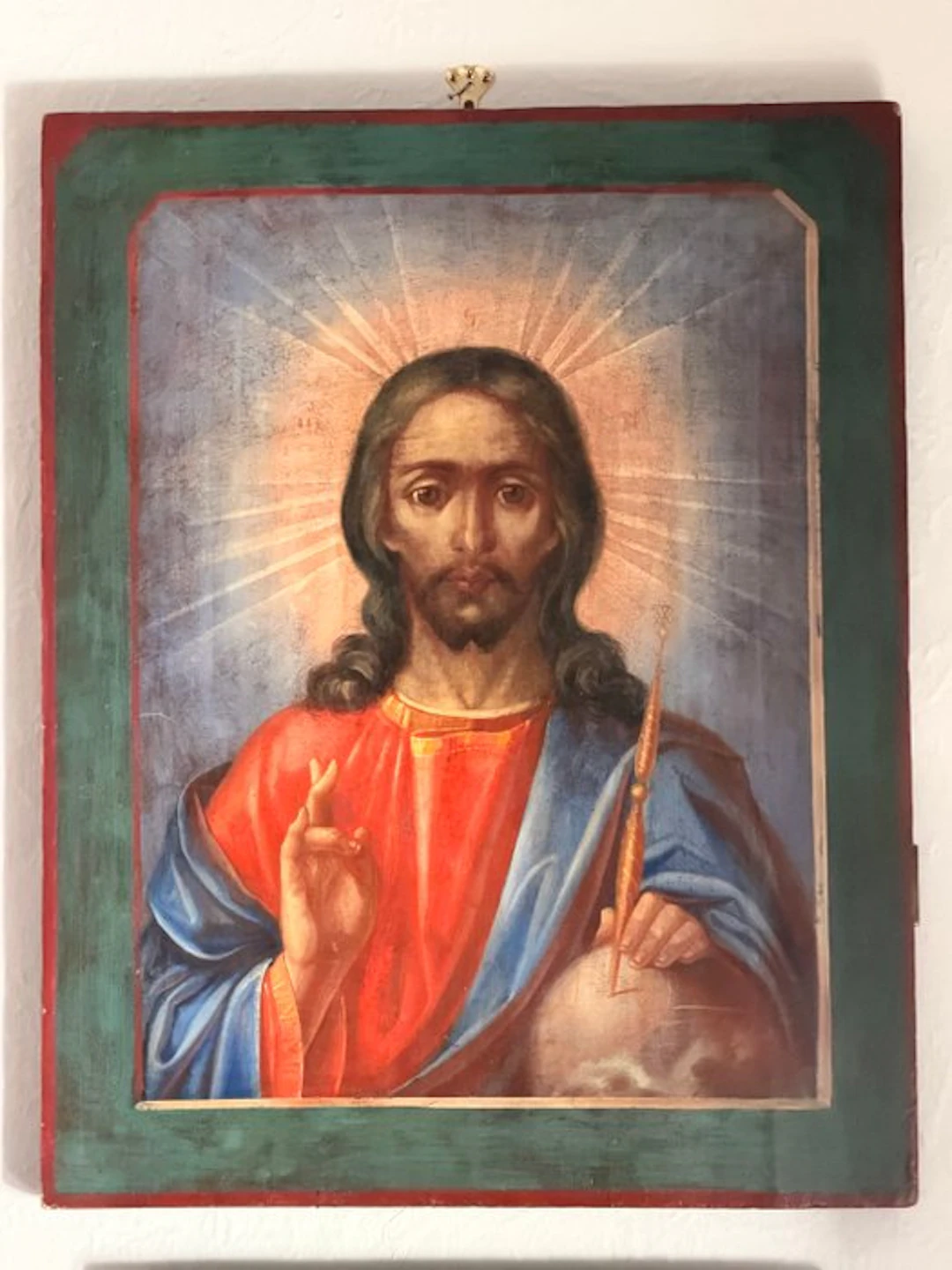 Icon - Christ Pantocrator - Wood - Christ