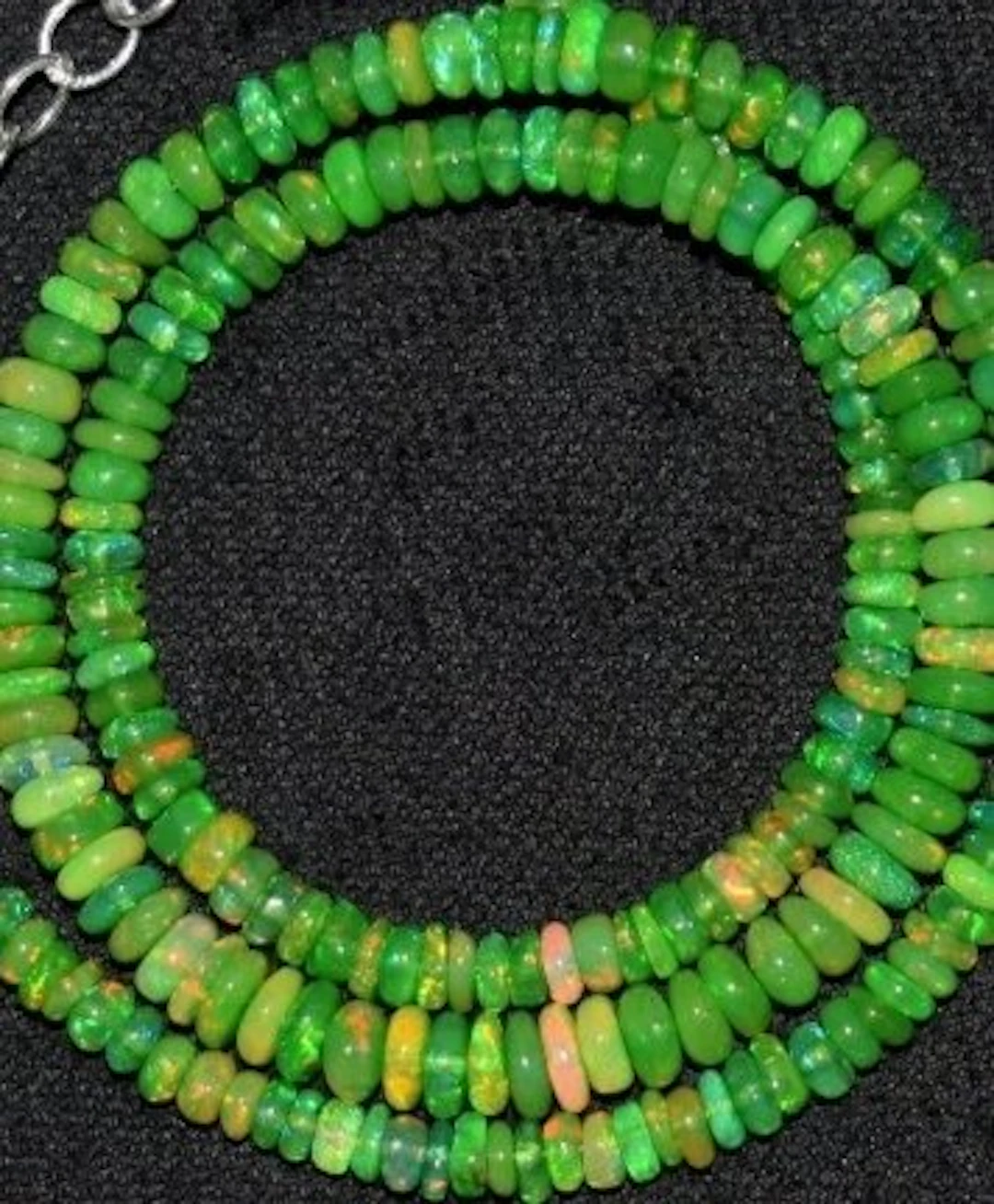 AAA Natural Opal Necklace 38 Carats- 9 g - (1)