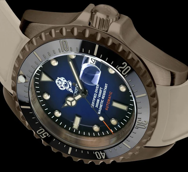 Tecnotempo - Automatic Diver 2000M "Diving Helmet"...