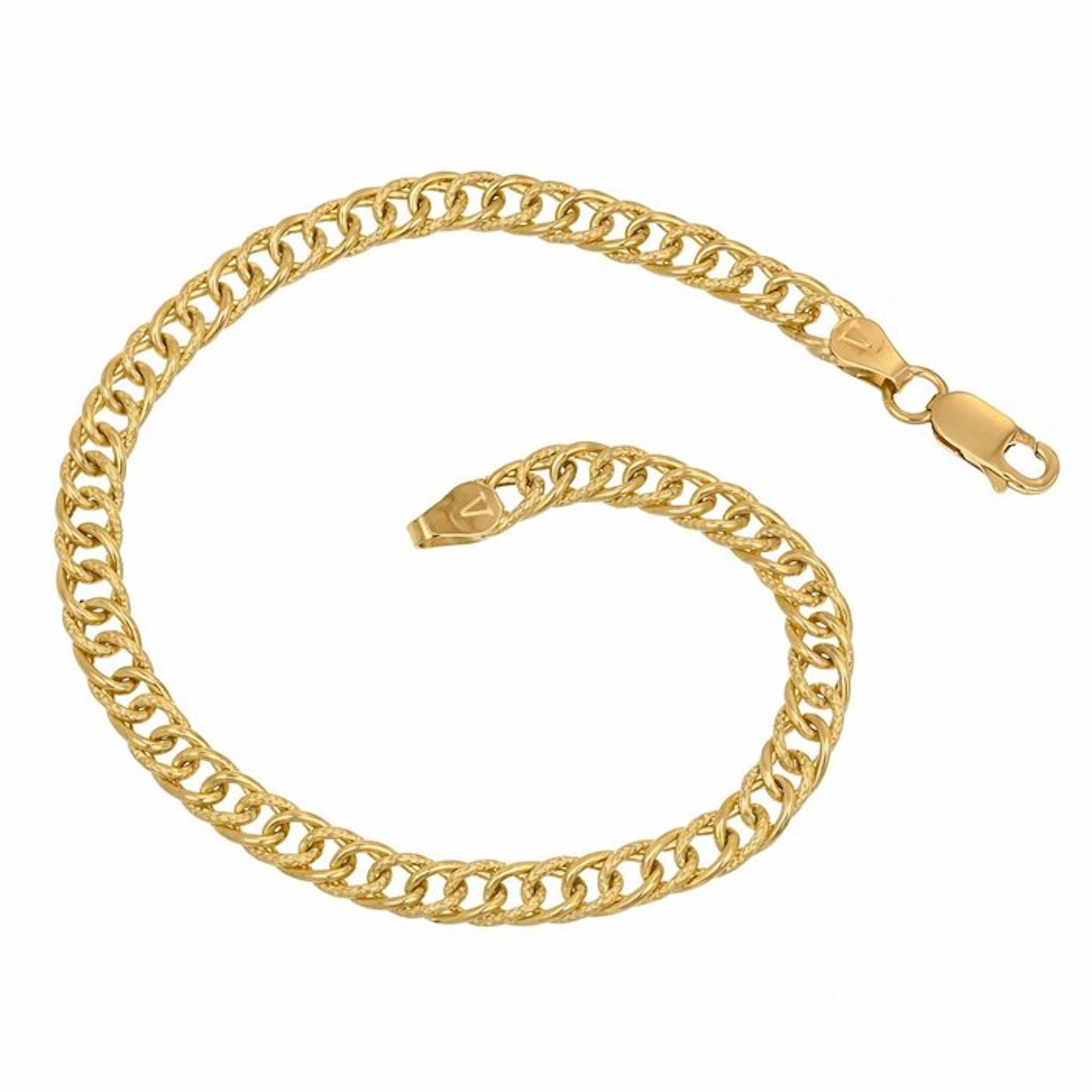 Bracelet - 18 kt. Yellow gold - Made in Italy - Handmade
