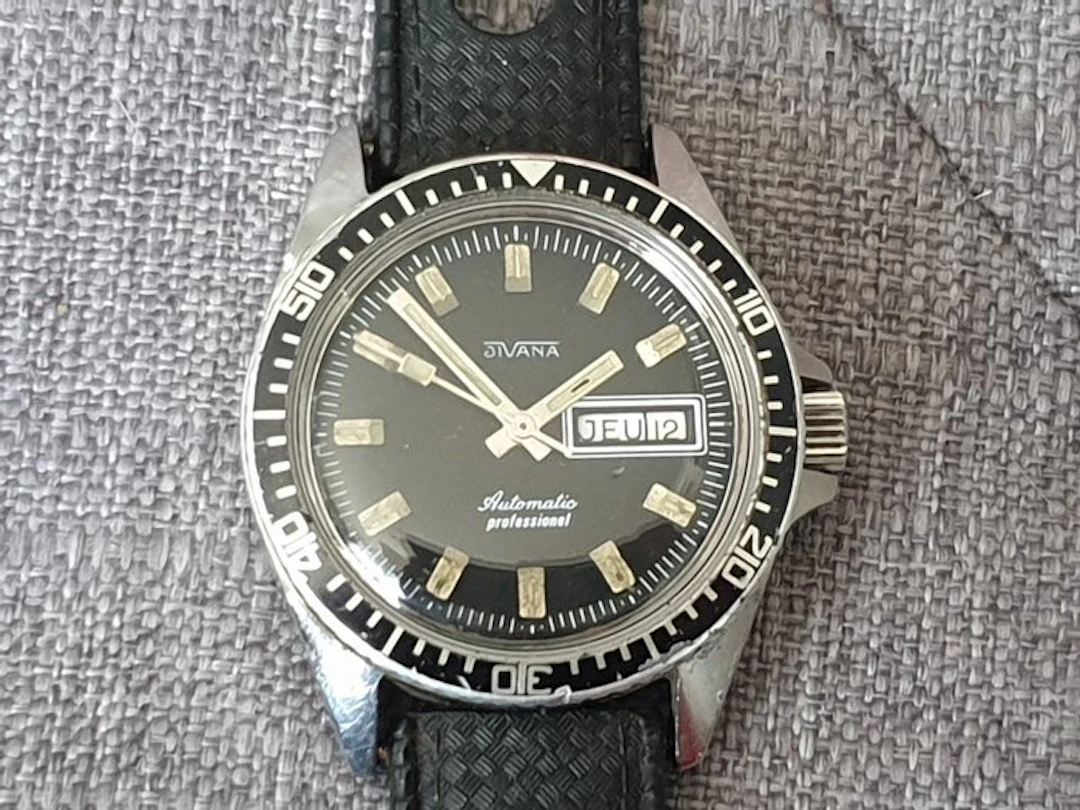 Jivana - Montre Plongee Professionnel Automatic 200m - No...