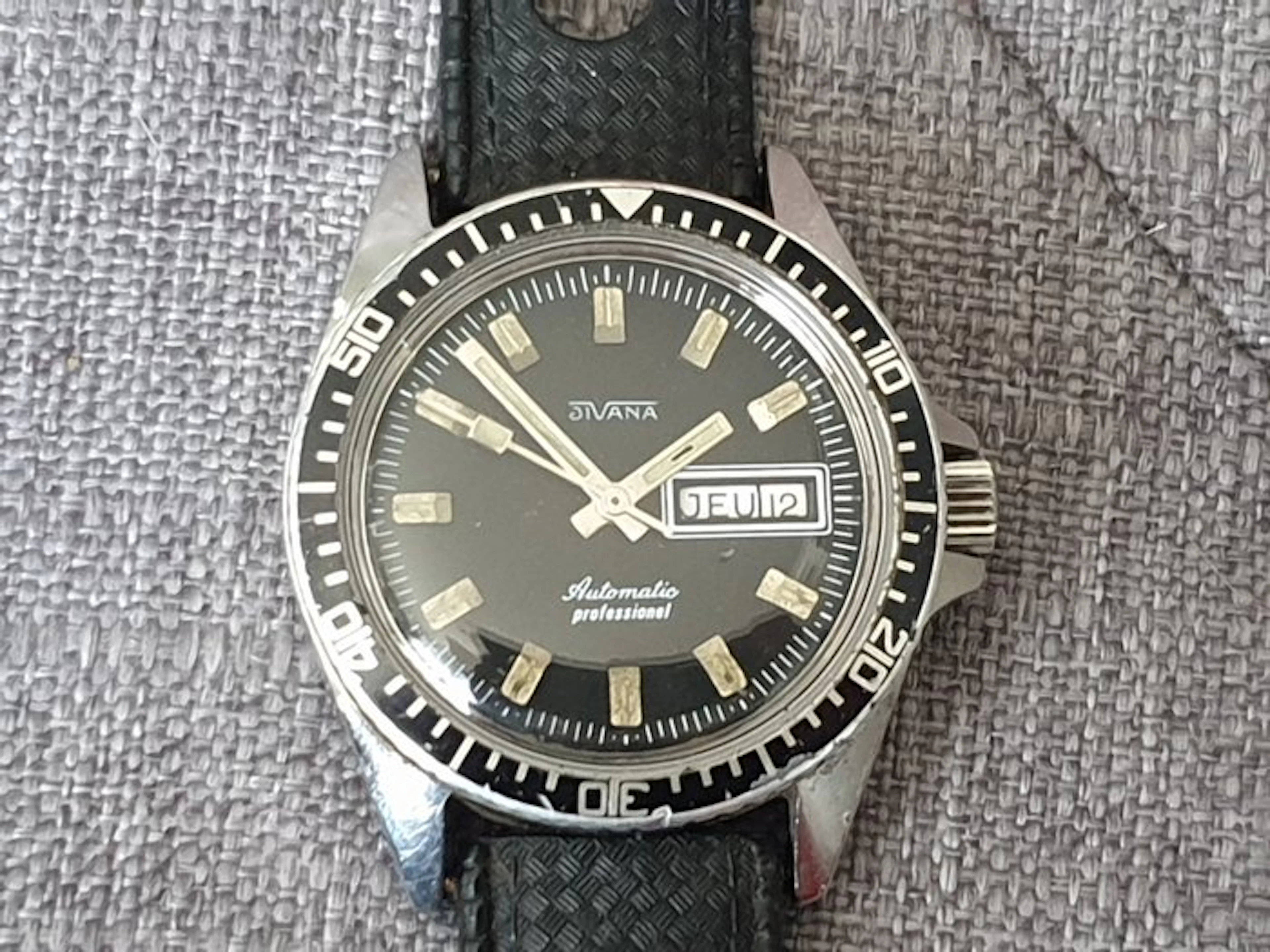 Jivana - Montre Plongee Professionnel Automatic 200m - No...