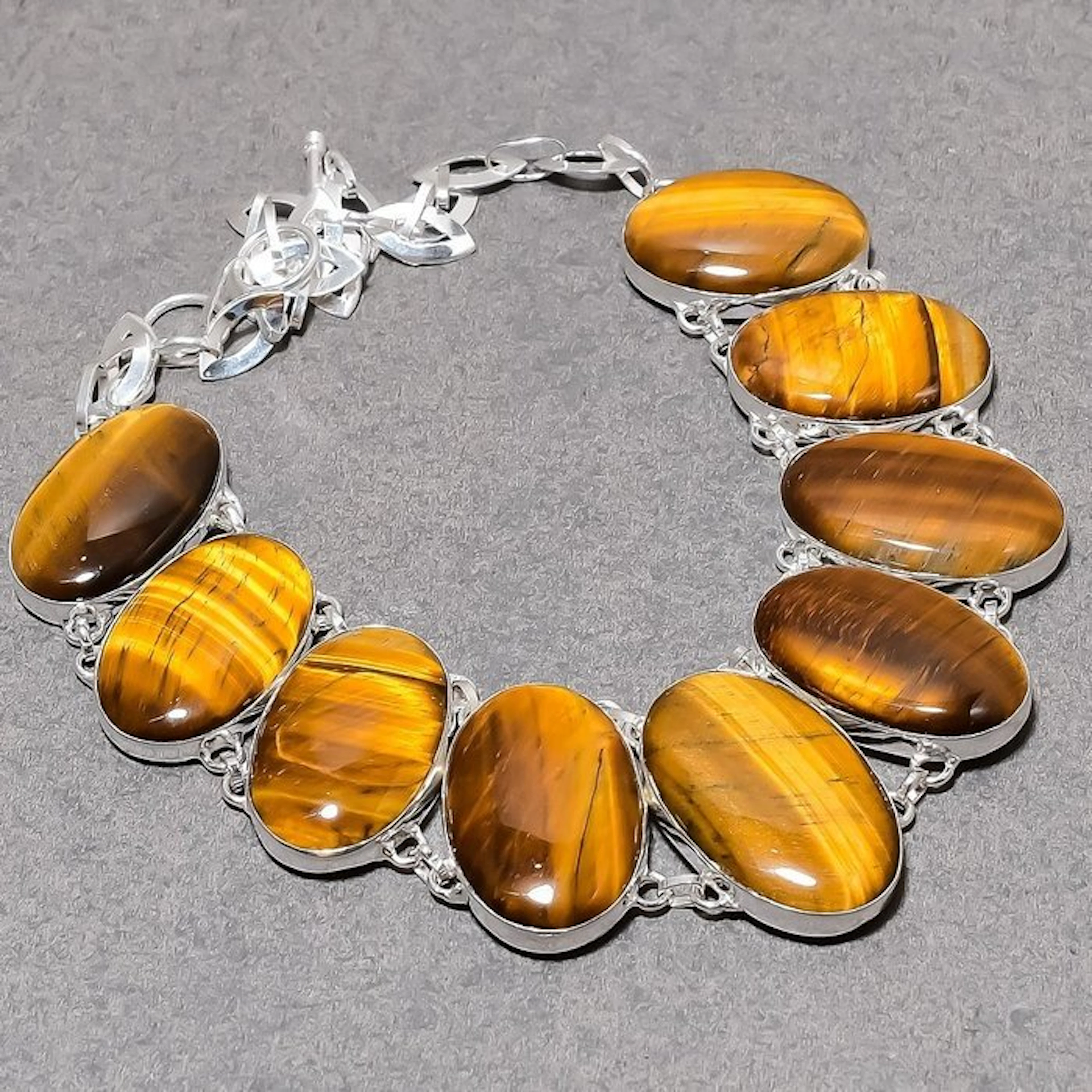 Metal - Necklace - Tiger's Eye Necklace