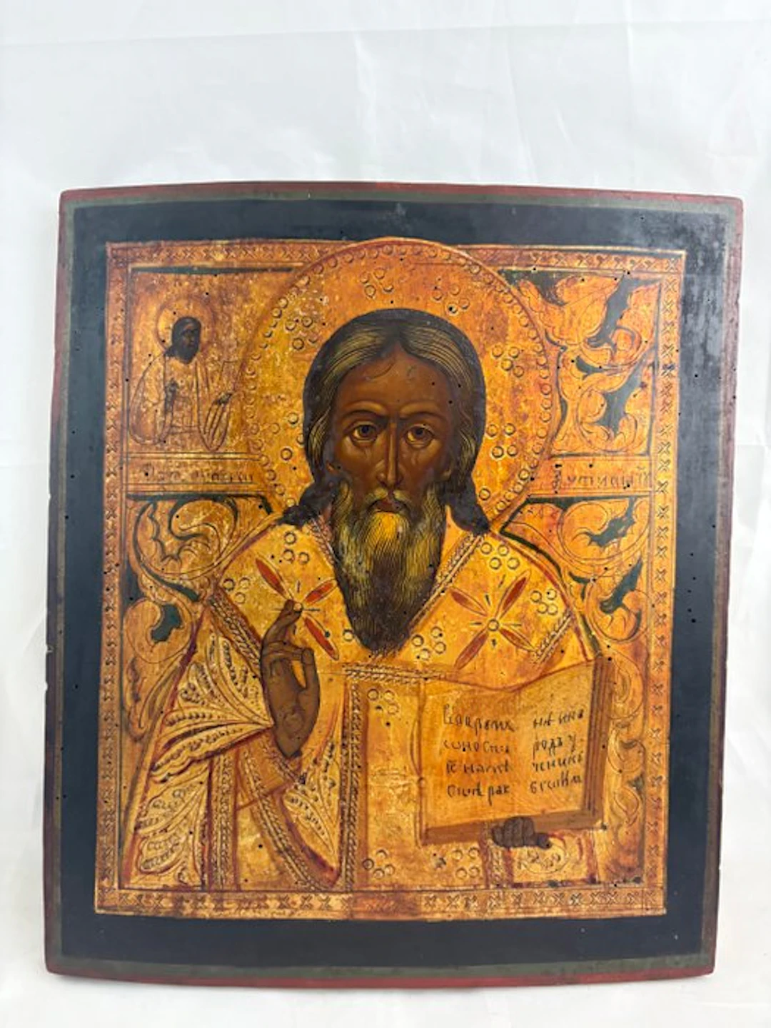 Icon - Russian icon of Saint Antipiy - Wood