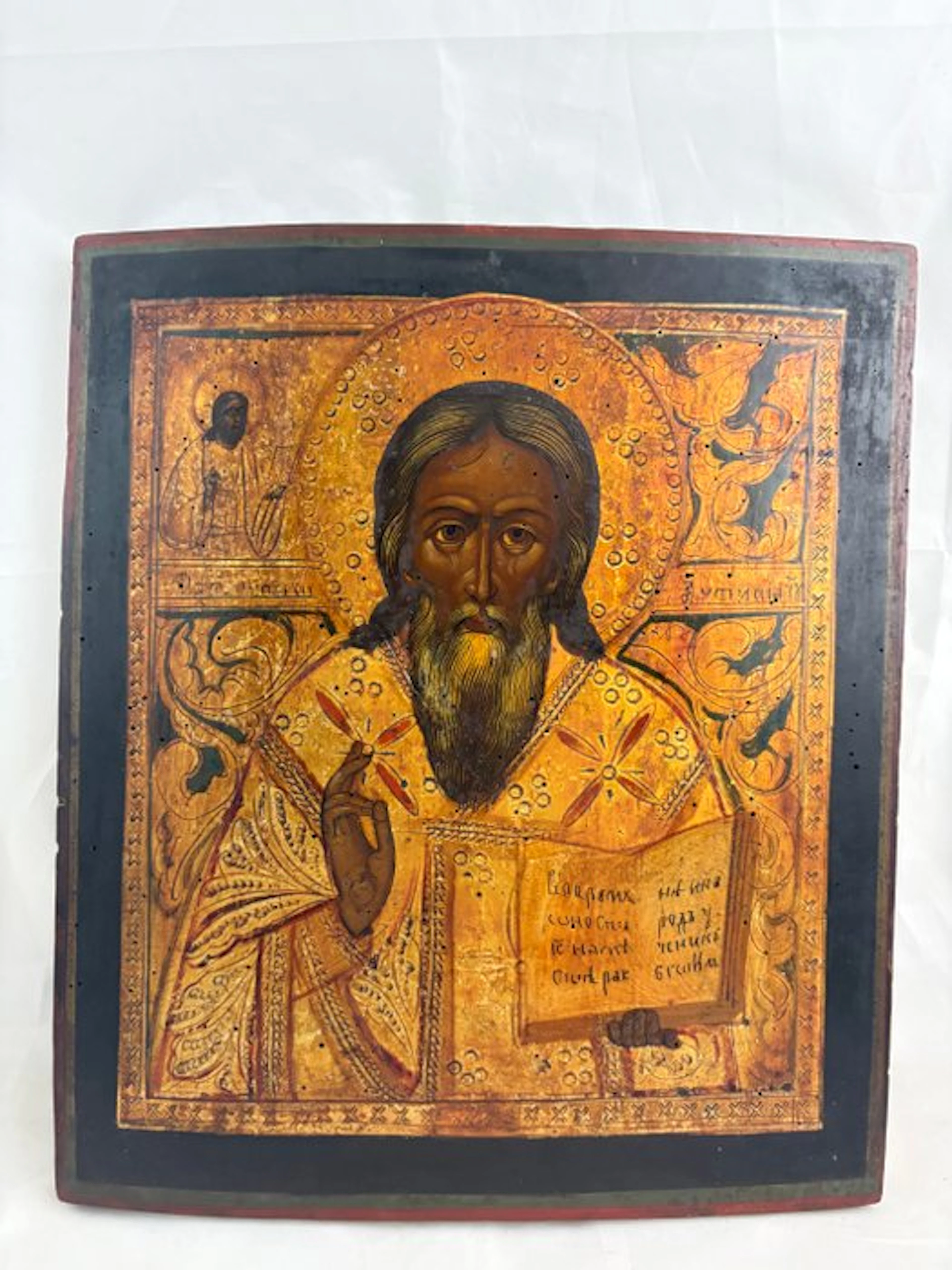 Icon - Russian icon of Saint Antipiy - Wood