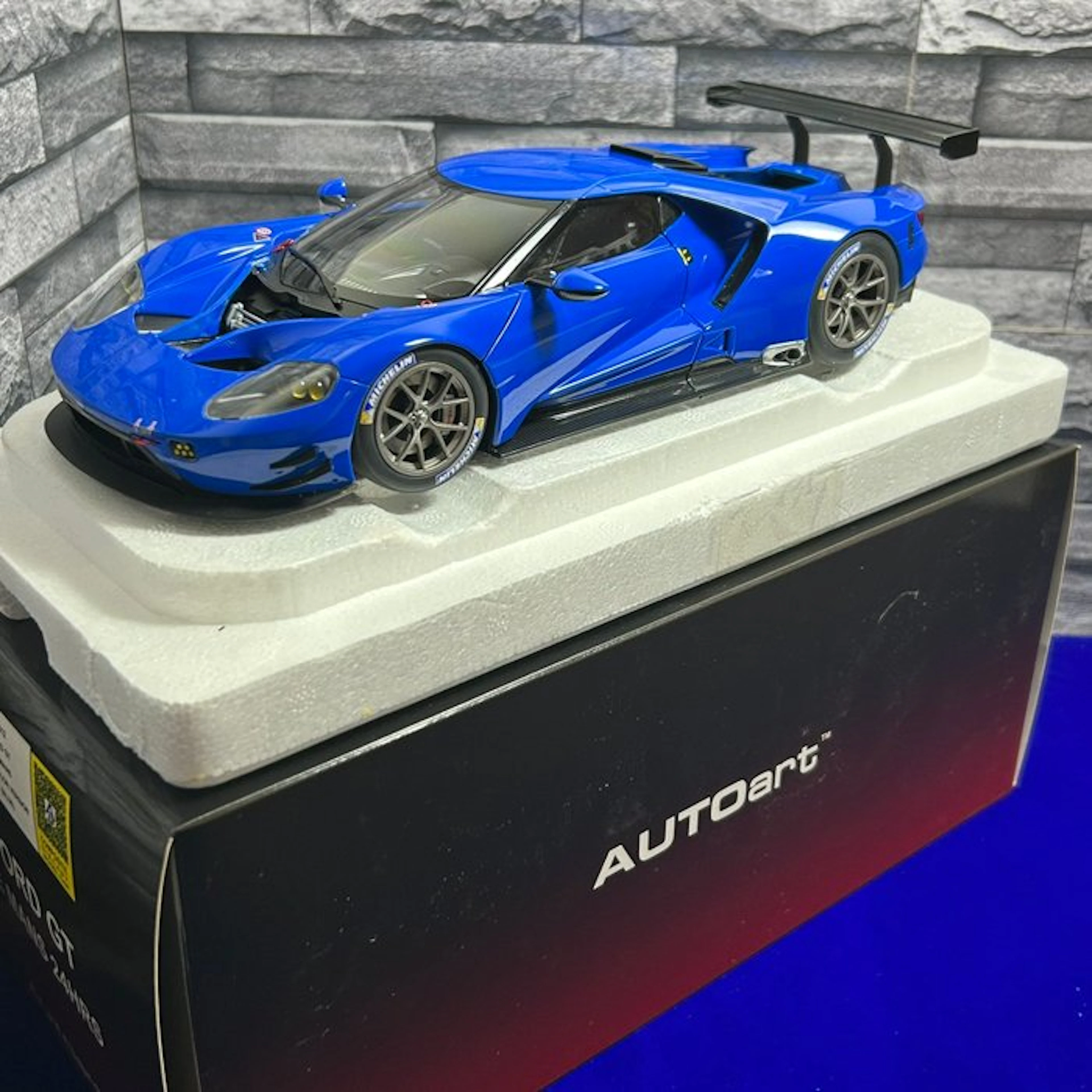 Autoart 1:18 - Model race car - Autoart 1:18 Ford GT Le...