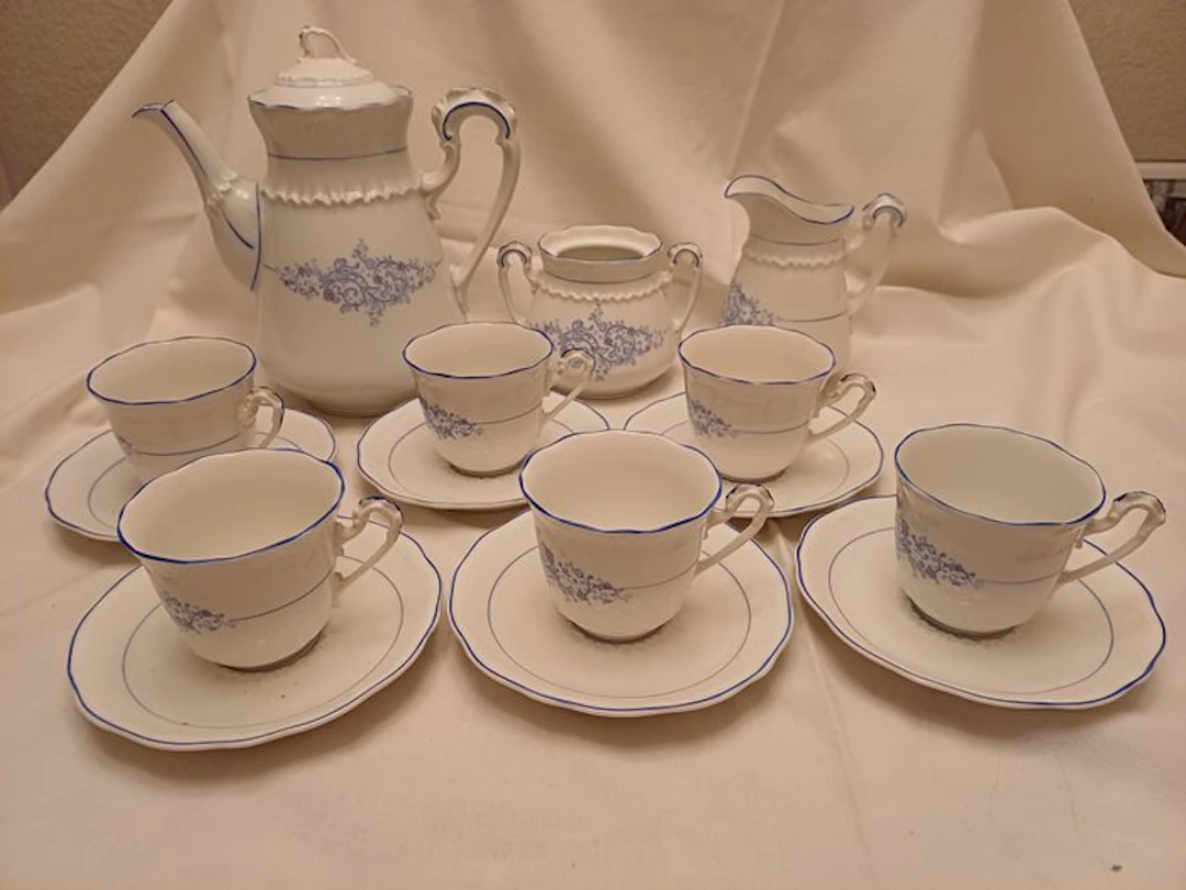 KPM Berlin - Coffee and tea service (9) - Porcelain