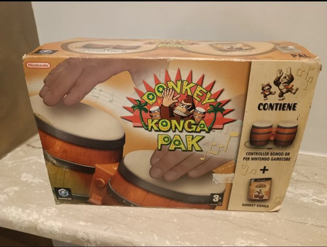 Nintendo - Gamecube - Donkey Konga Pak - Video game...