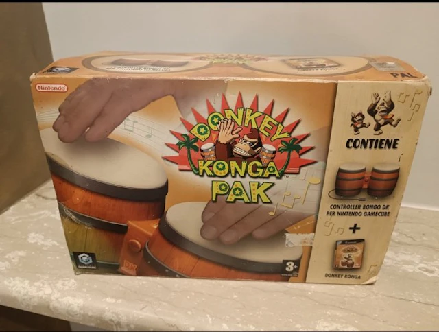 Nintendo - Gamecube - Donkey Konga Pak - Video game...