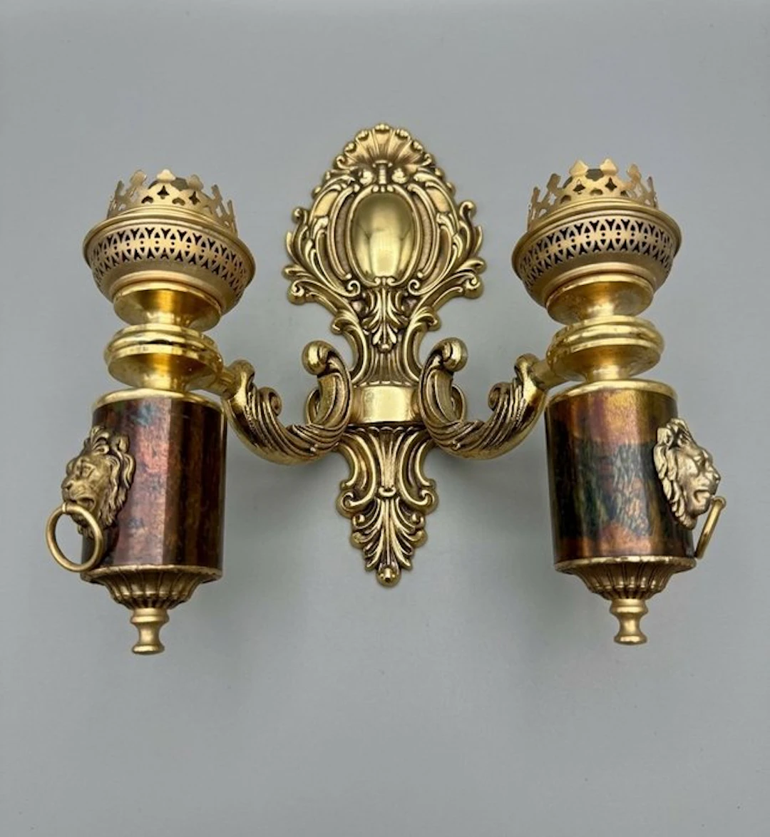 Wall sconce - Brass - Louis XV style