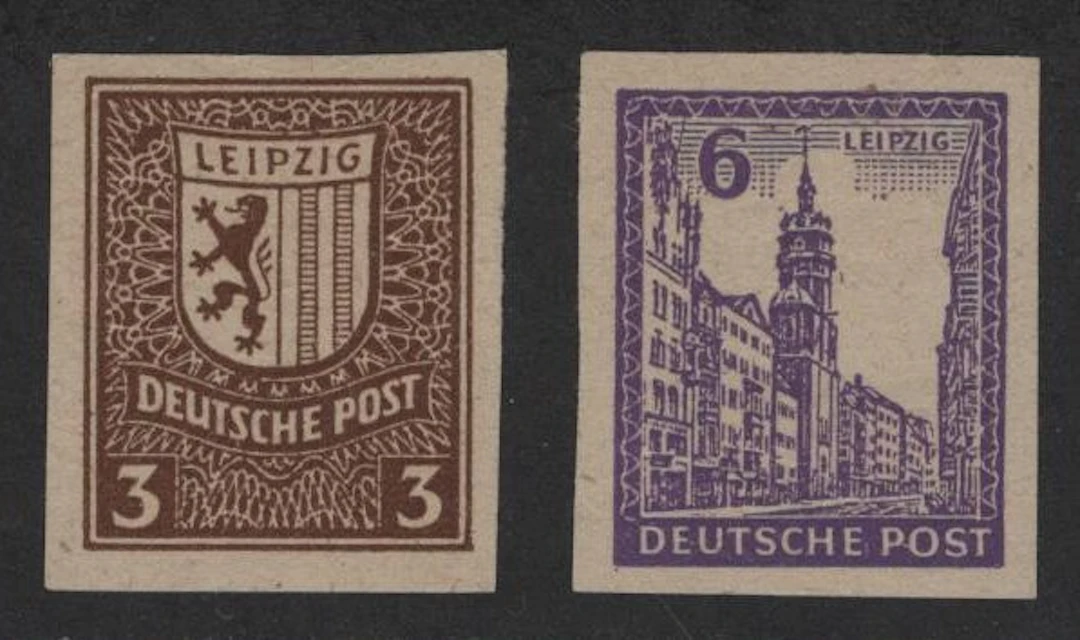 Allied Occupation - Germany (Soviet zone) 1945 - two untamed