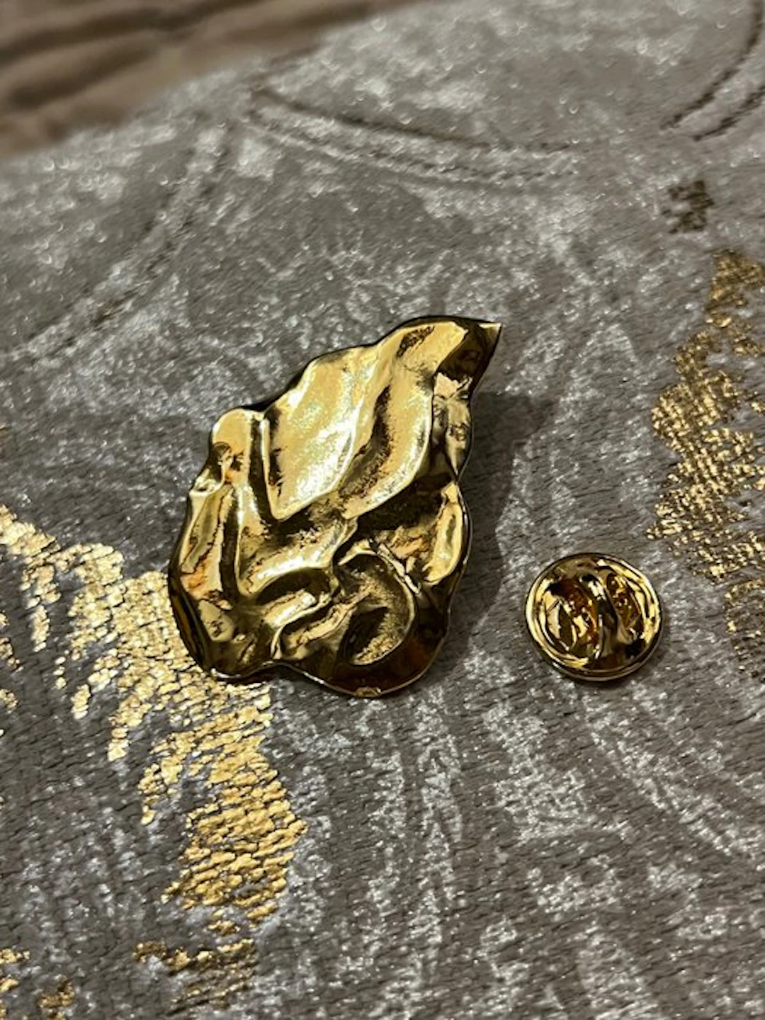 No reserve price - Yves Saint Laurent - Brooch Gold-plated