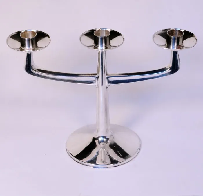 Peter Bruckmann & Söhne - Candelabrum - Silverplated - Art Deco