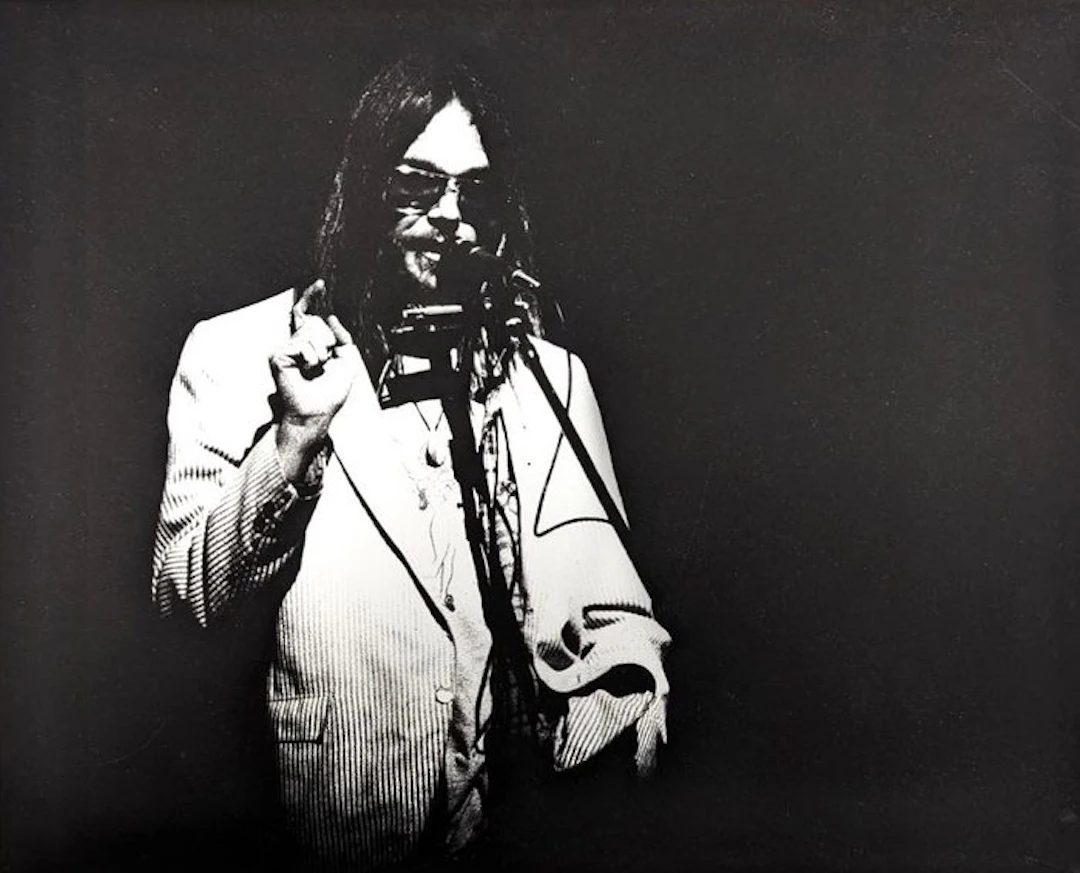 Gijsbert Hanekroot - Neil Young, London, 1973
