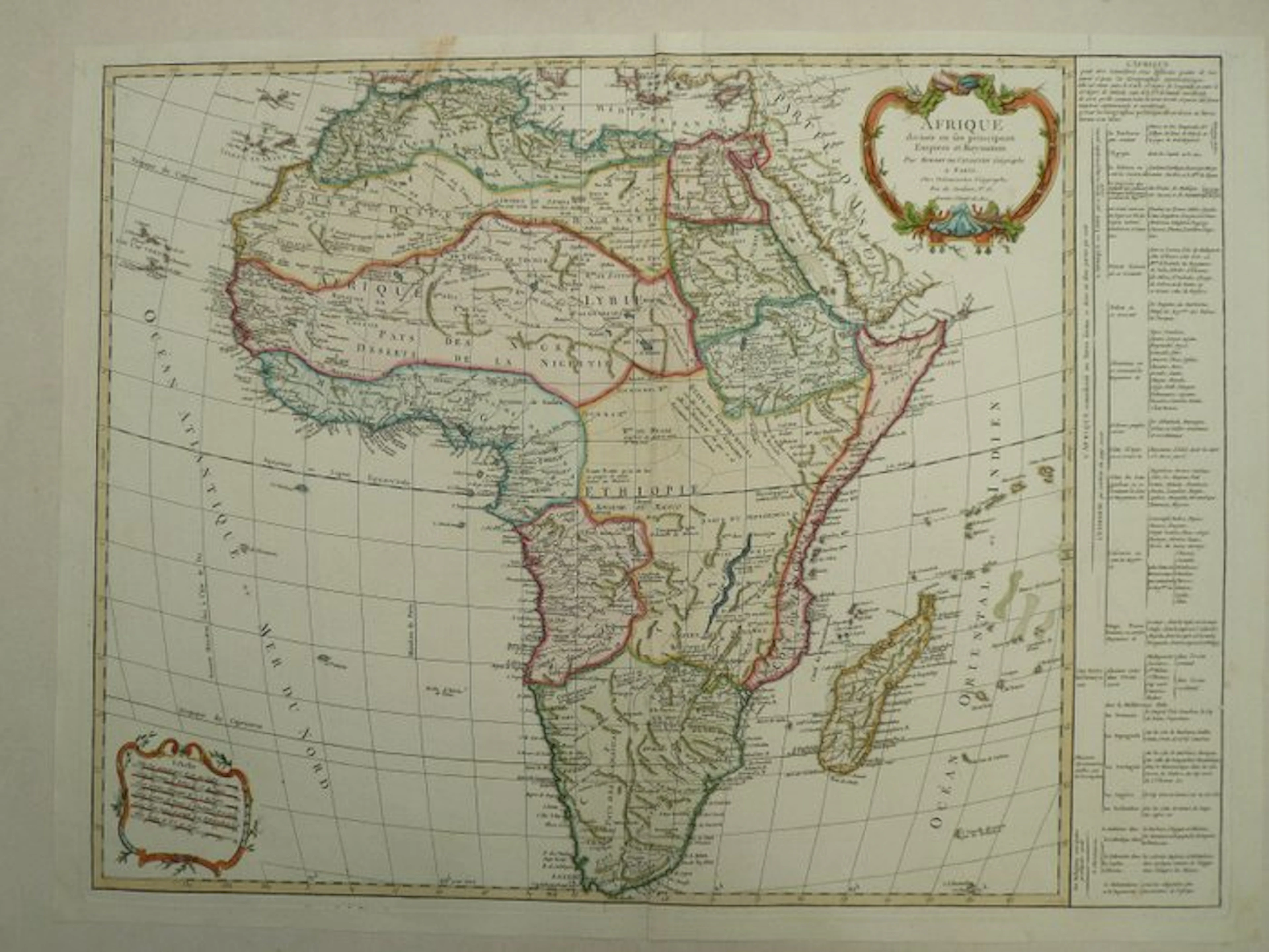 Africa - Madagascar; Robert de Vaugondy / C.F