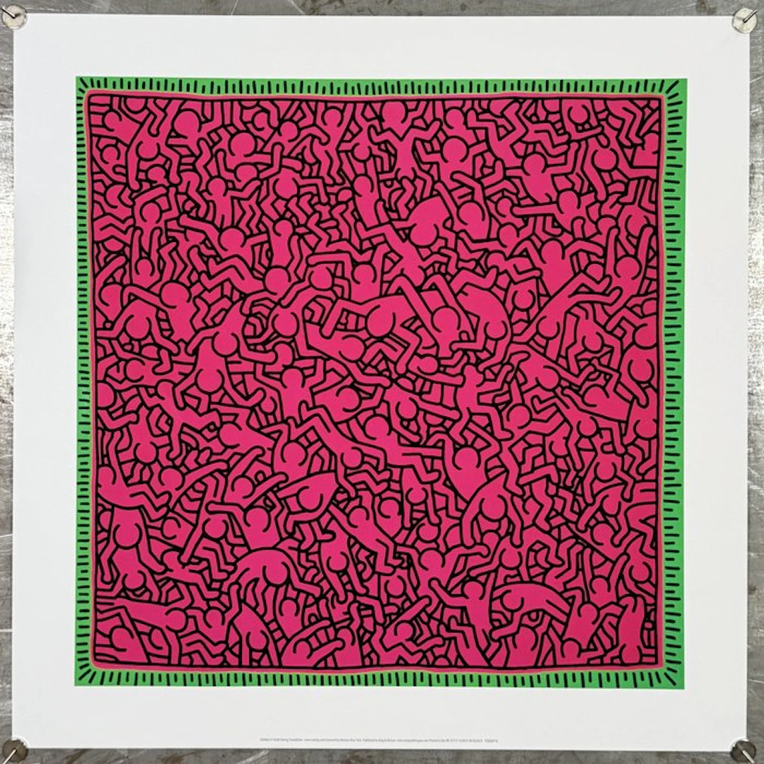 Keith Haring - Untitled | COA King & McGaw - Artestar **...