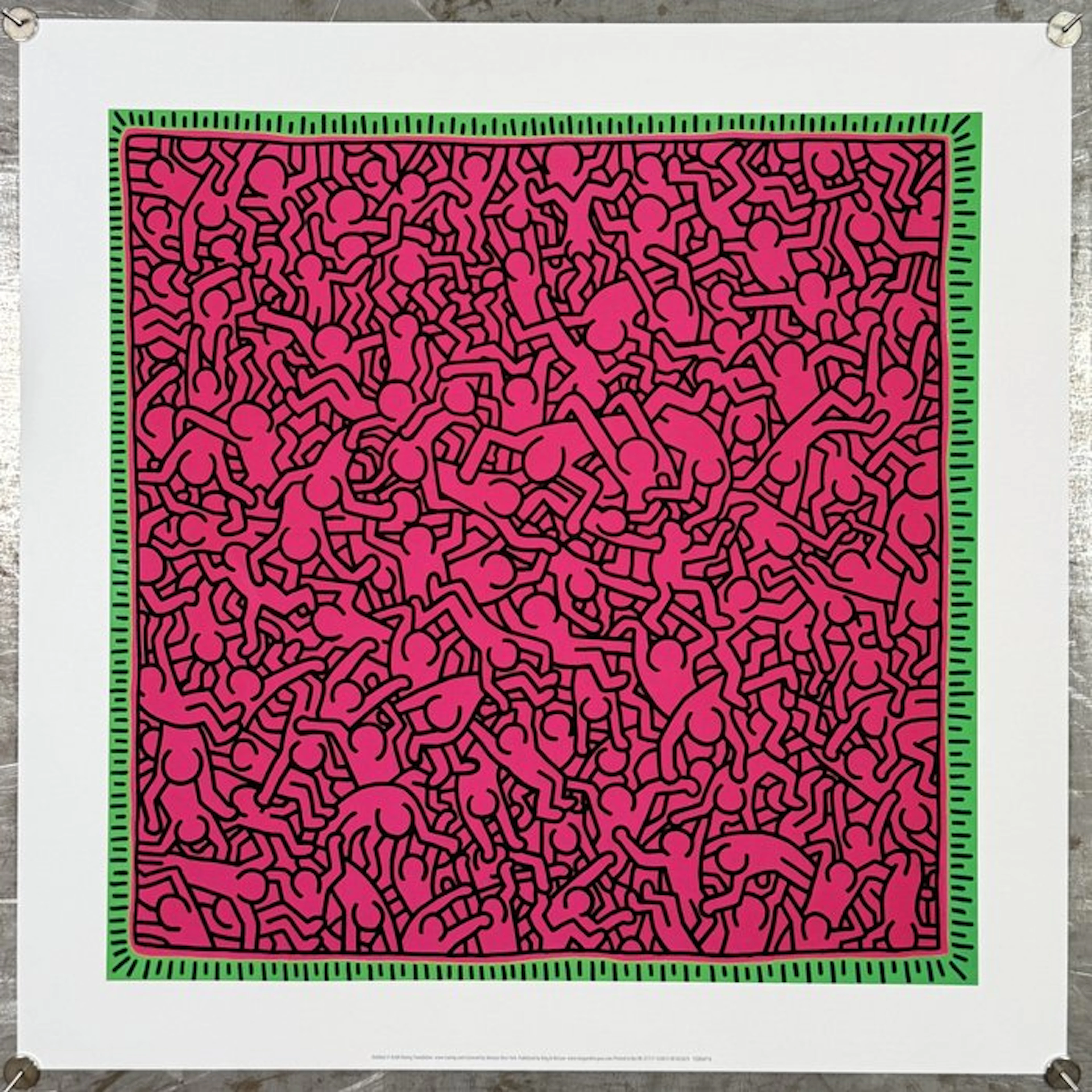 Keith Haring - Untitled | COA King & McGaw - Artestar **...