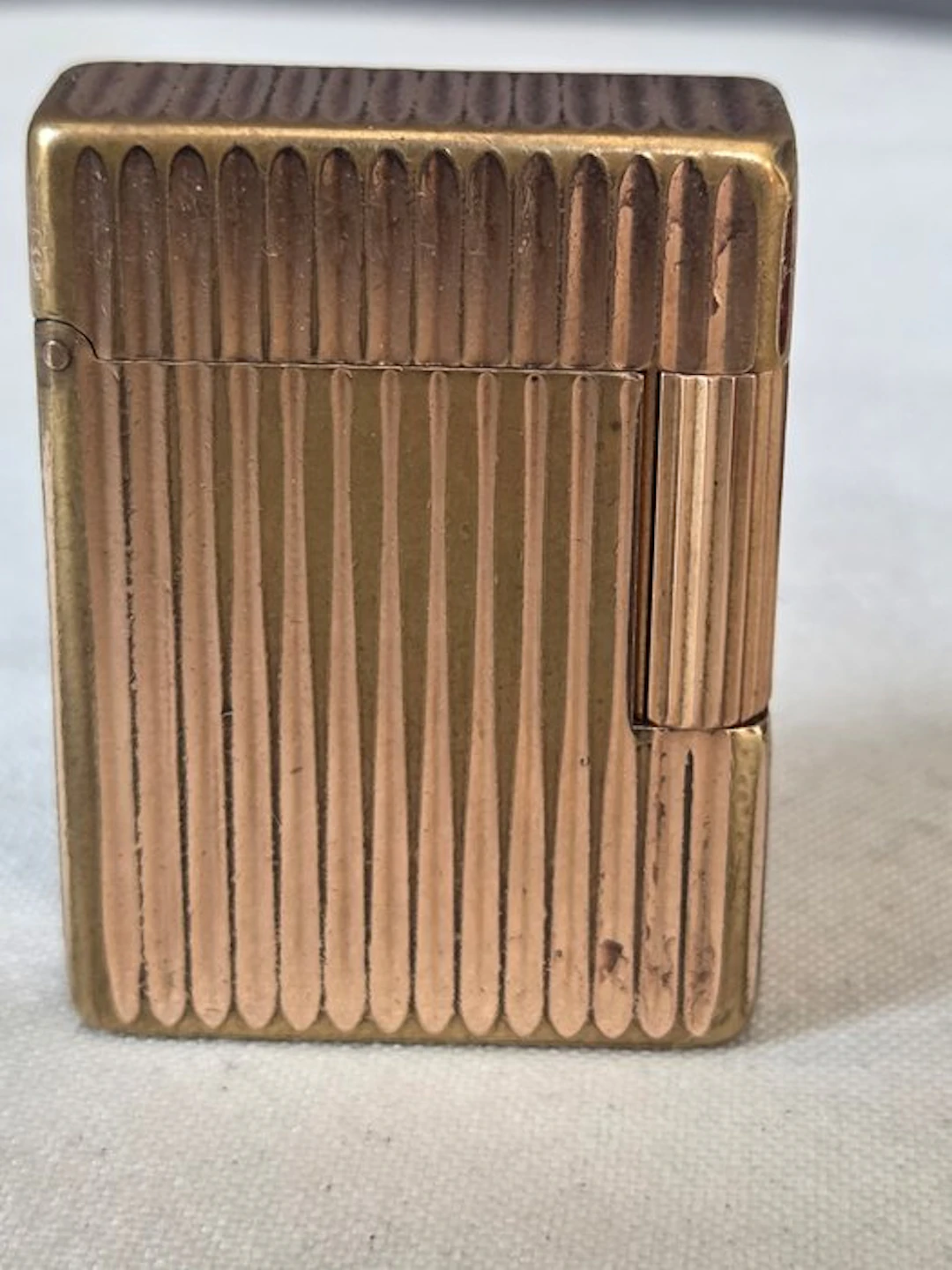S.T. Dupont - Ecridor "Geribbeld" Initialen J.P