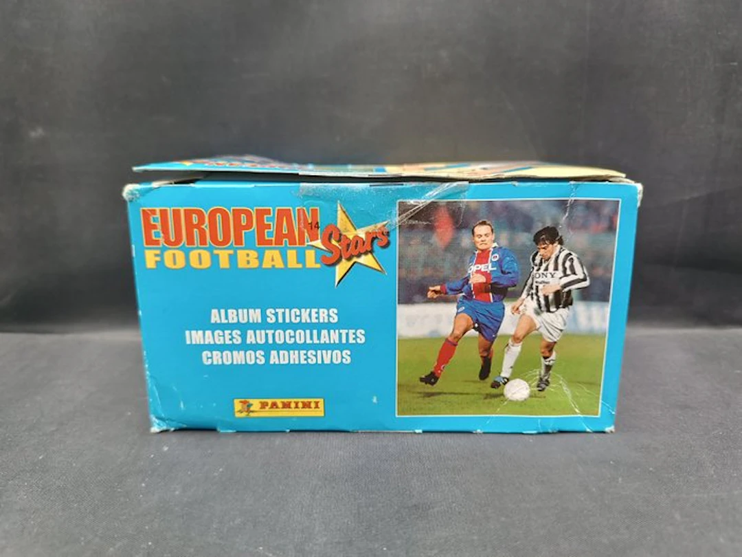 Panini European Football Stars (1997) - Box originale con...