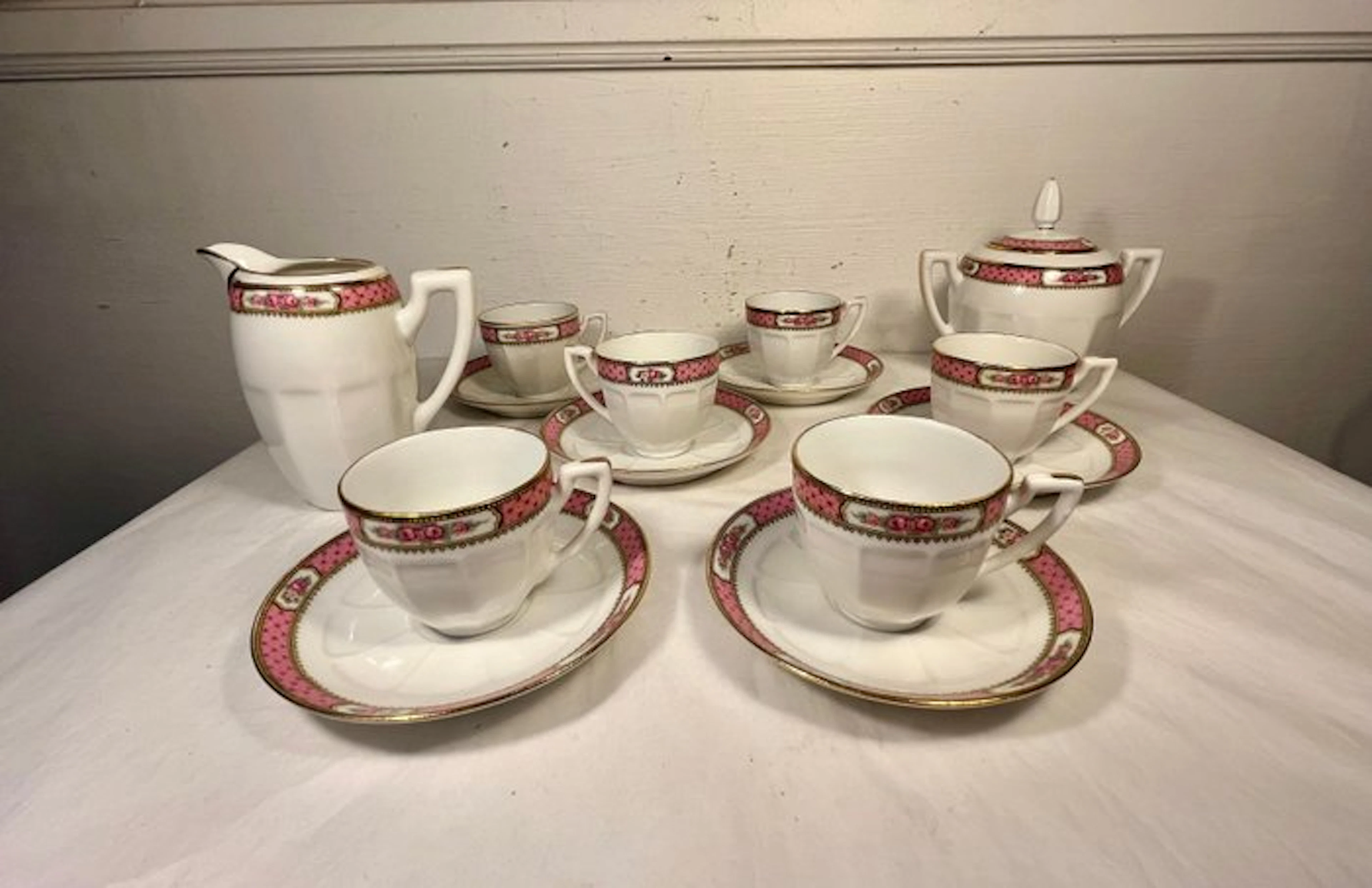 Limoges - Drinking set (6) - Porcelain