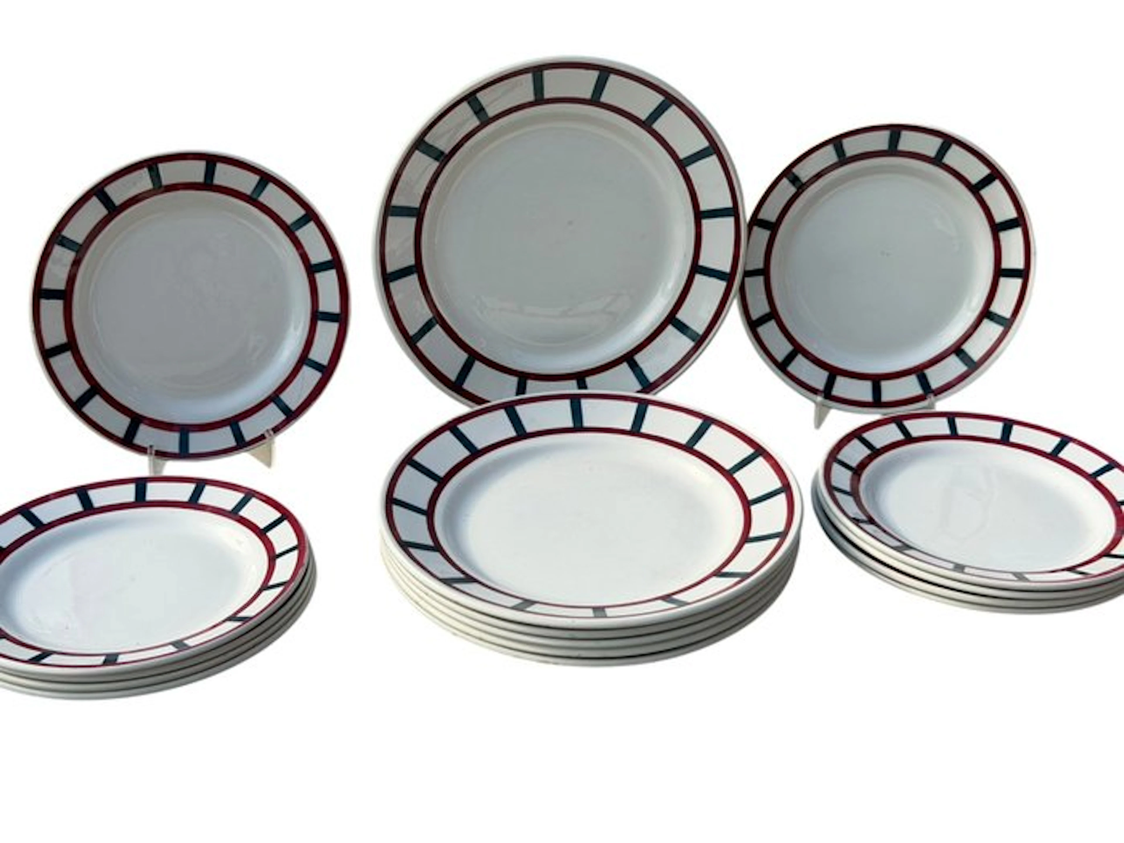 Limoges - Table service for 6 (16) - Porcelain - Rare - No Reserve!