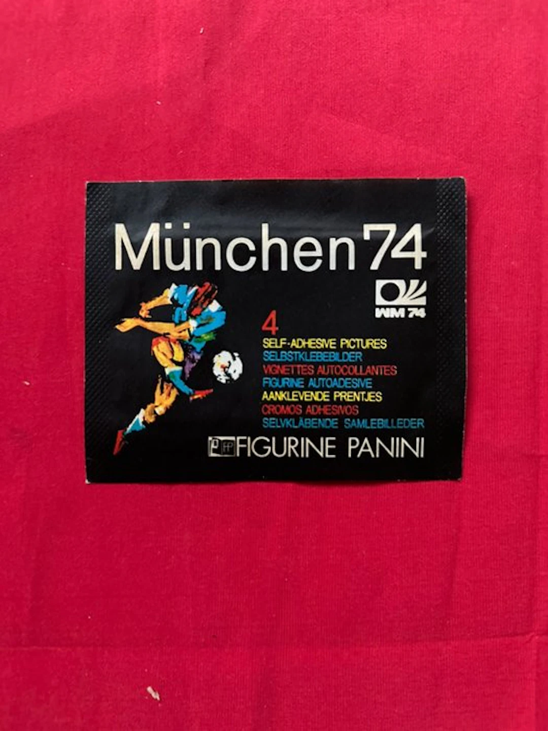Panini World Cup München 74 Booster pack - Excellent (EX)