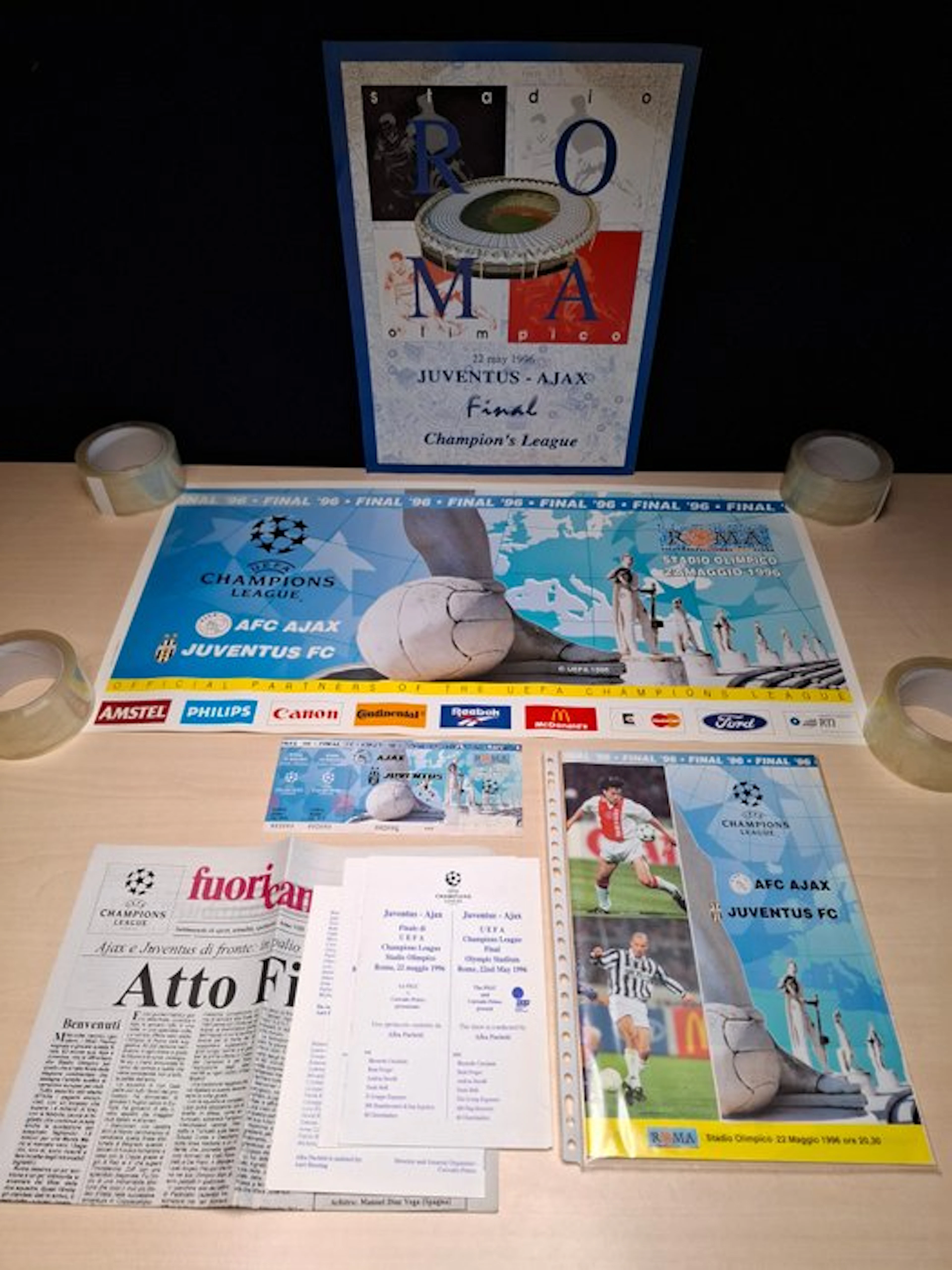 Ajax - Juventus - Champions Football League - Programme
