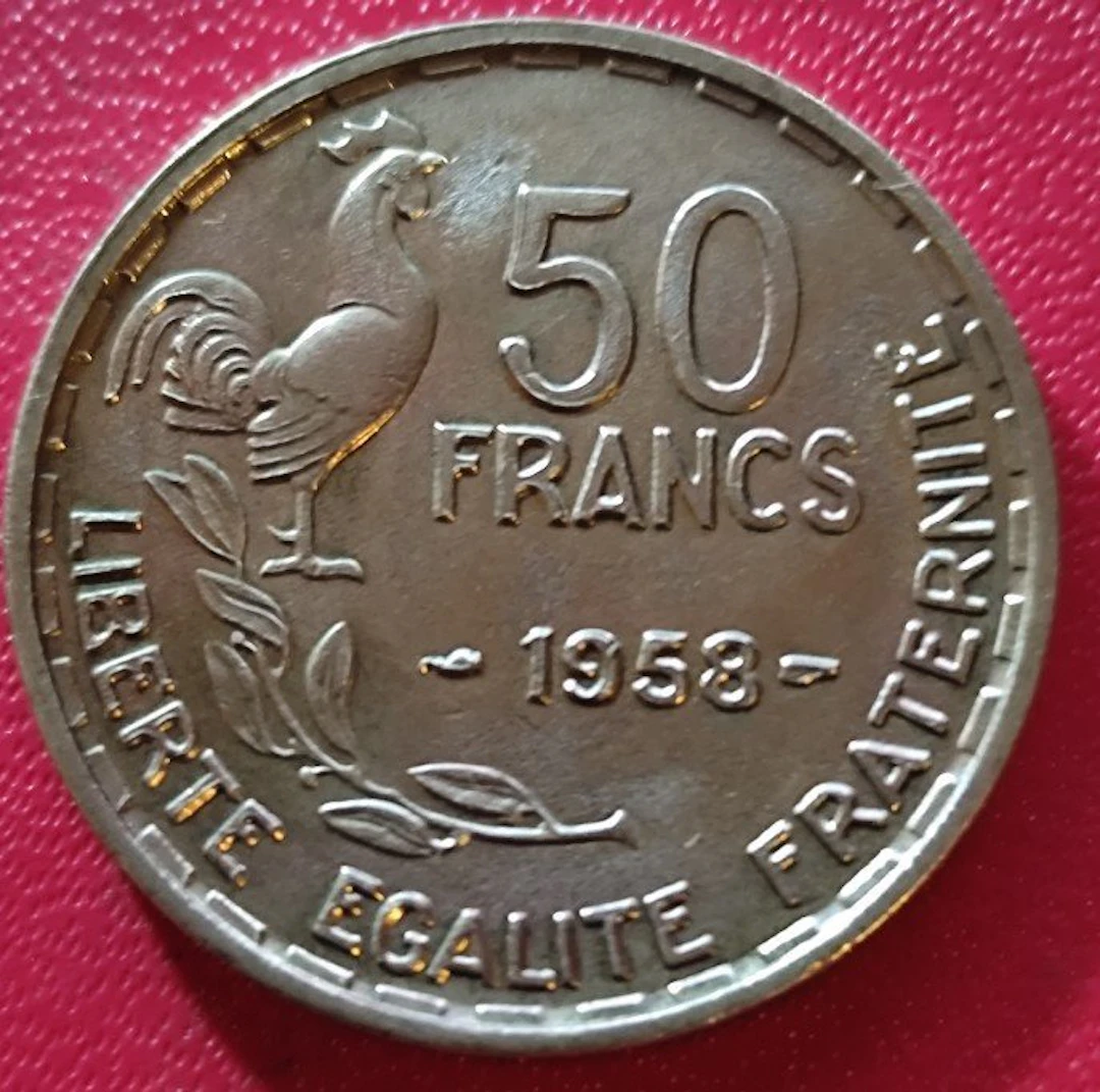 France. 50 Francs 1958 Guiraud (No reserve price)