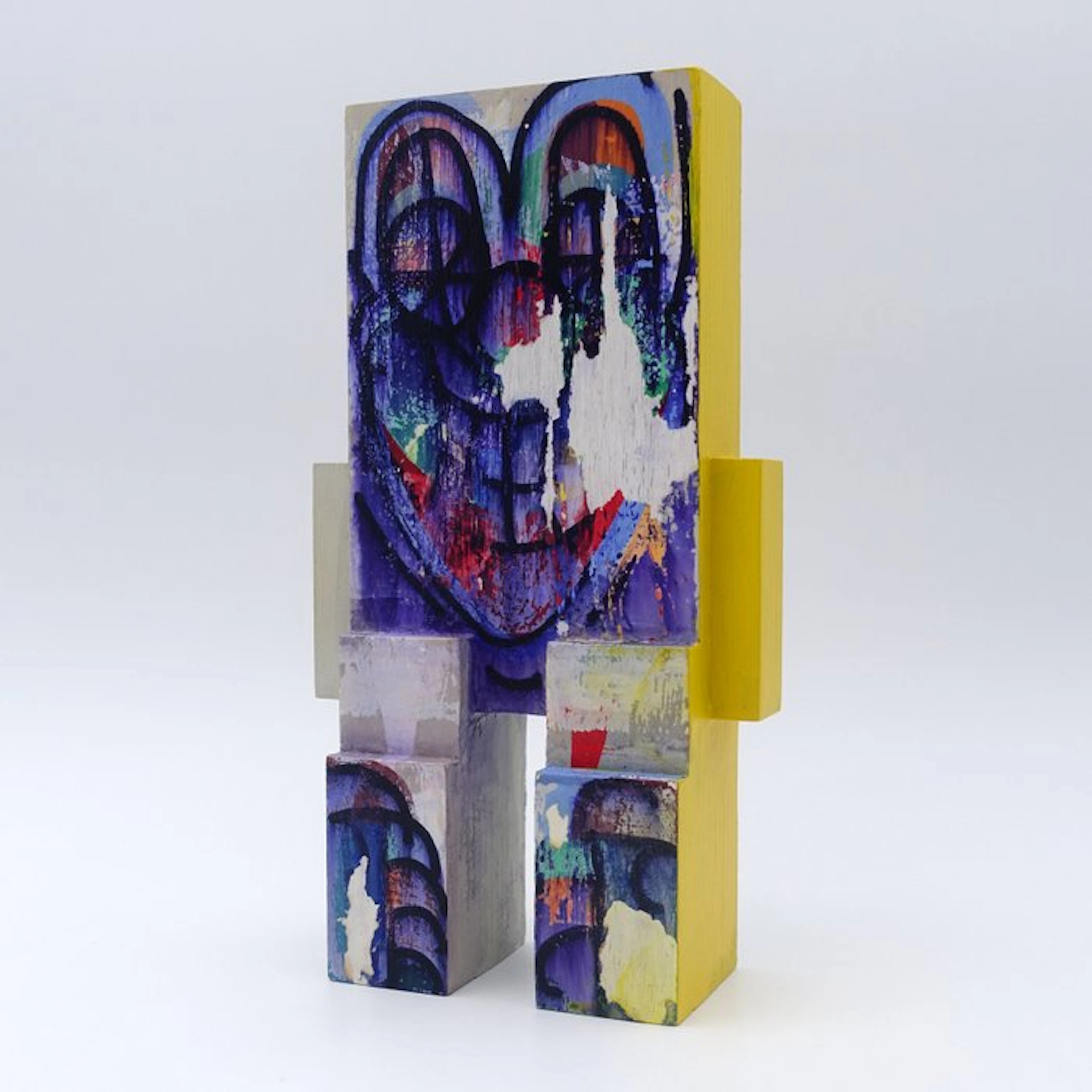 Wxyz (1980) - Sculpture, "322-1" - 246 mm - Wood - 2026