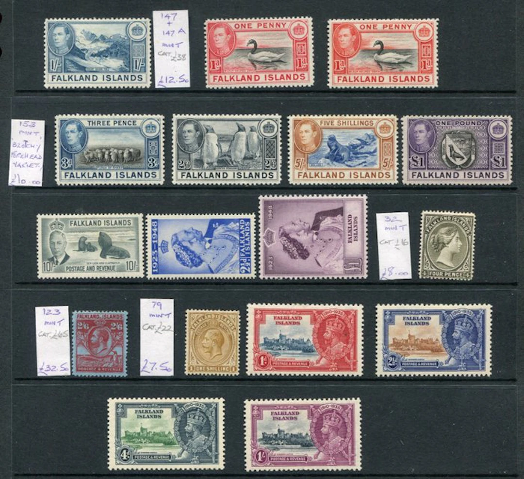 Falkland Islands 1895/1948 - FALKLAND ISLANDS 1895-1948...