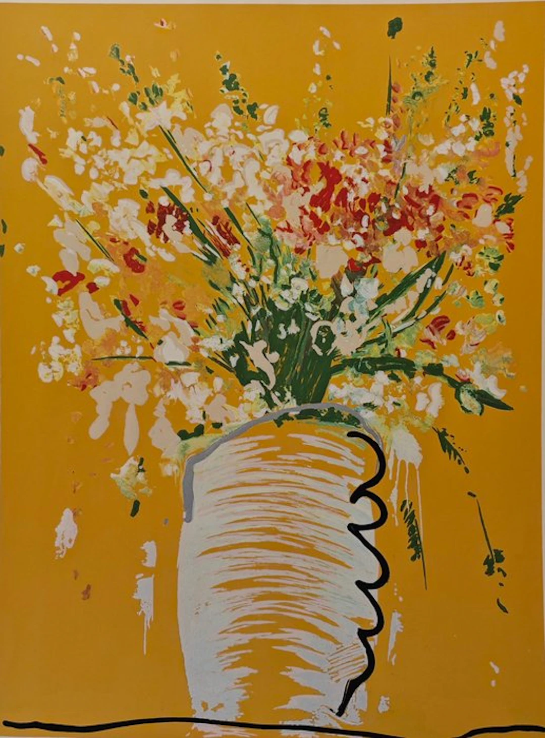Aldo Mondino - Fiori Gialli
