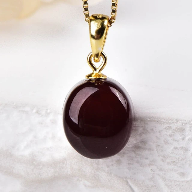 No Reserve - ALGT Certified - Exclusive Natural Garnet...