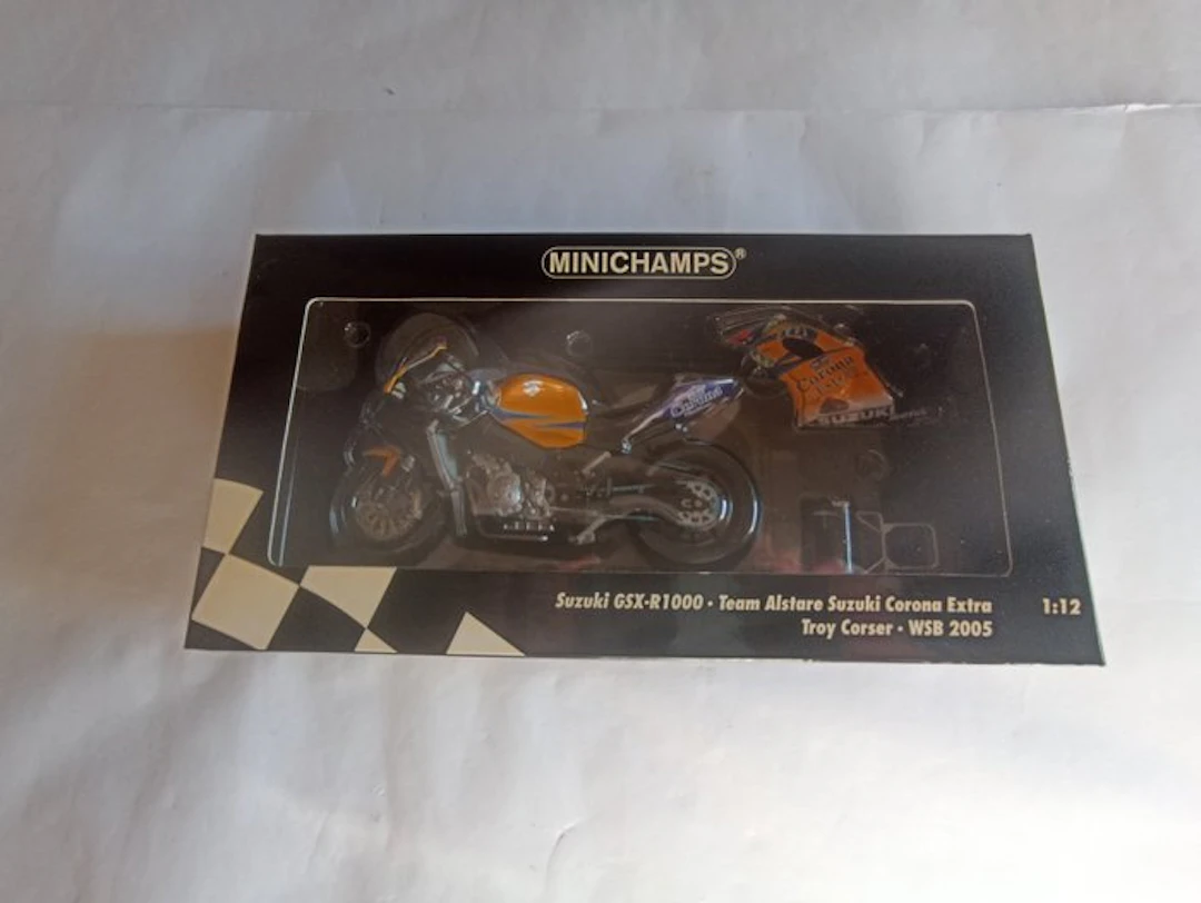 MiniChamps 1:12 - Model motorcycle - Suzuki GSX-R 1000 - Superbike
