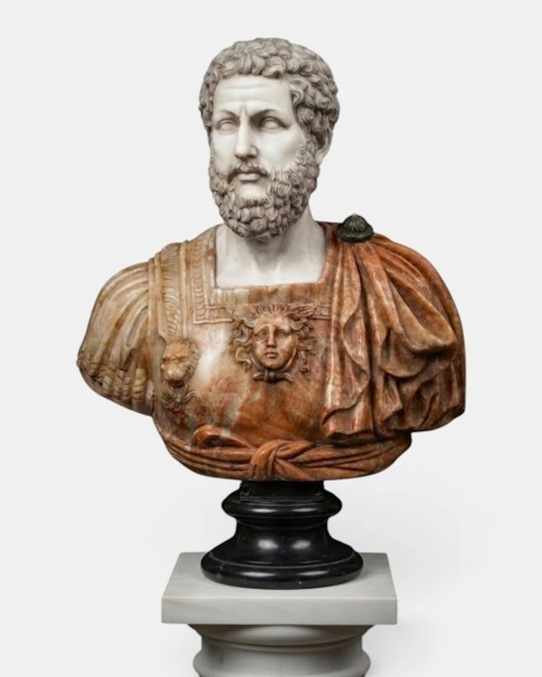 Sculpture, Antonino pio, busto di Imperatore - 81 cm - Marble