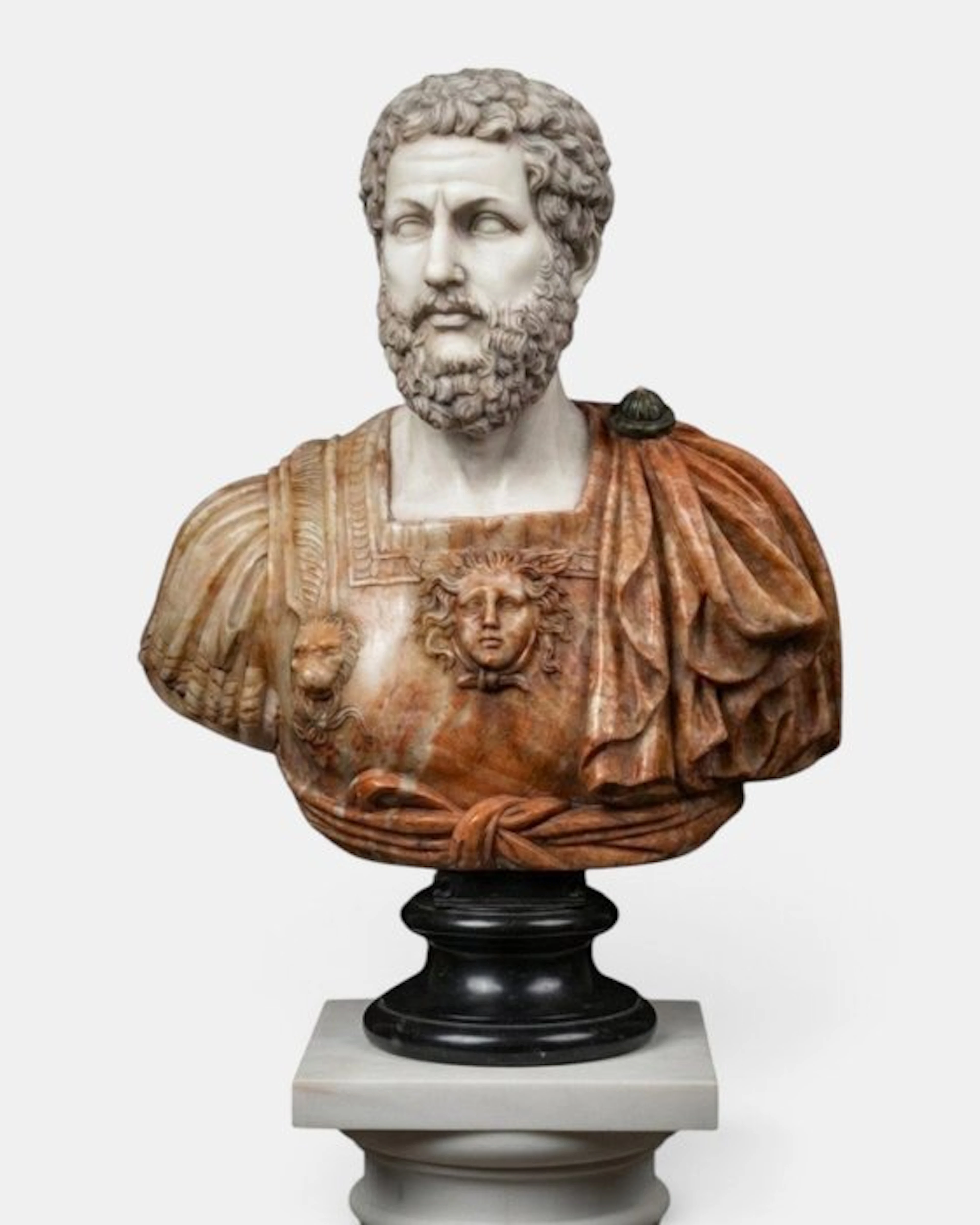 Sculpture, Antonino pio, busto di Imperatore - 81 cm - Marble