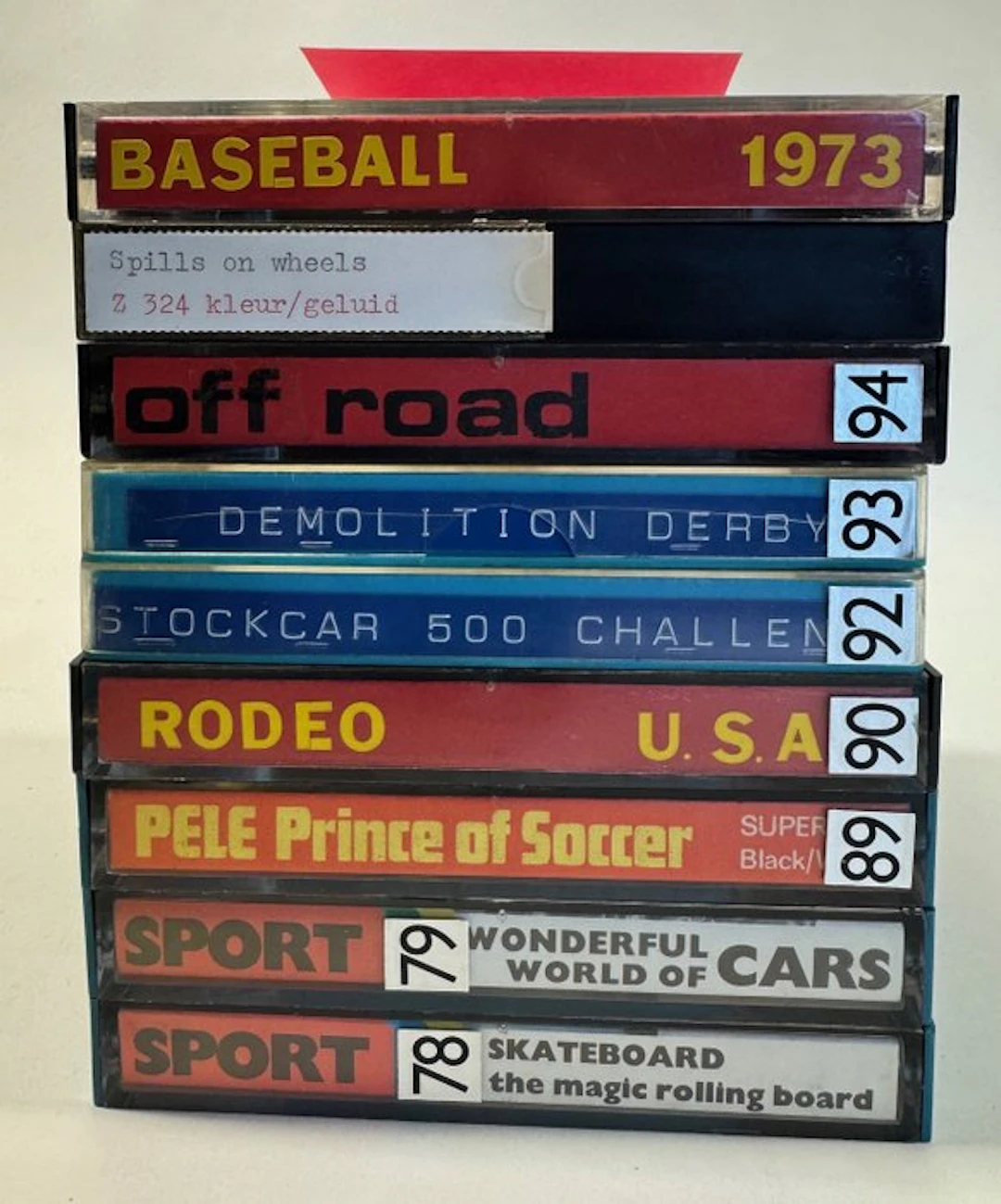 Various 9 pieces Movie 8 mm