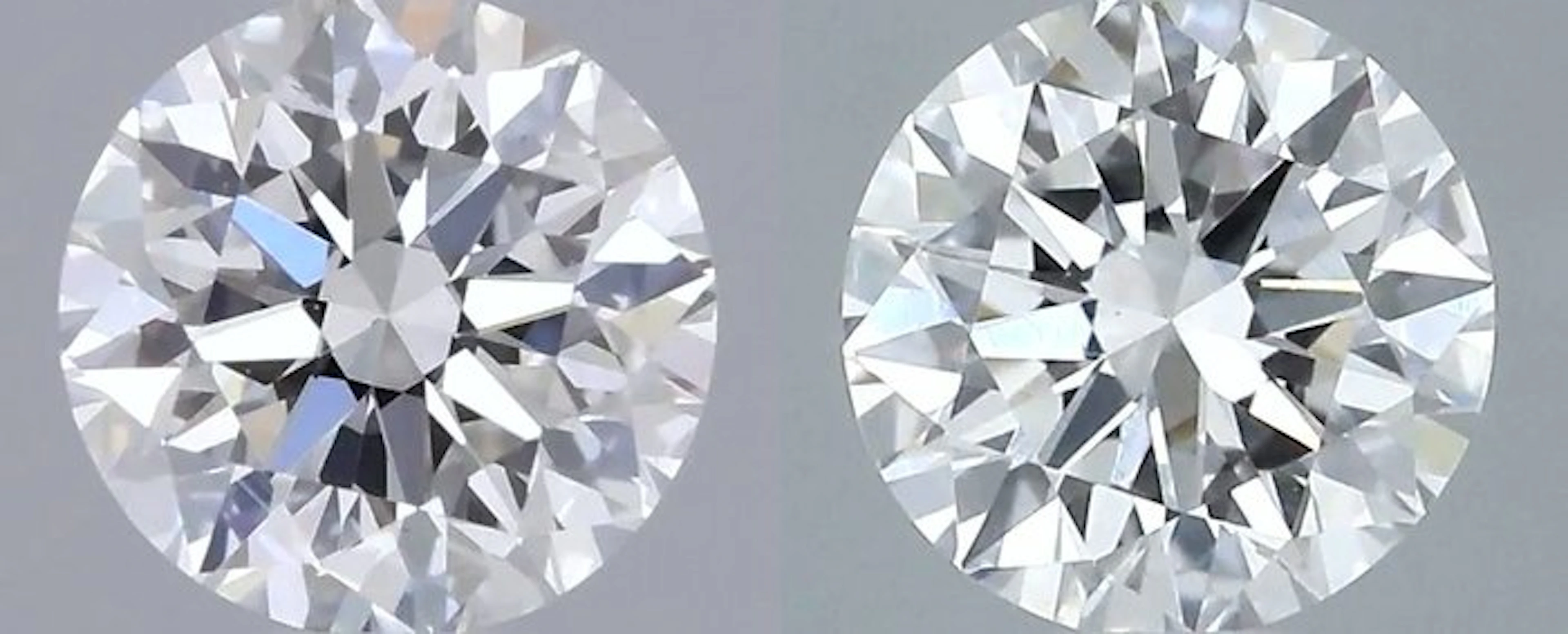 No reserve price - 2 pcs Diamond (Natural) - 0.60 ct...