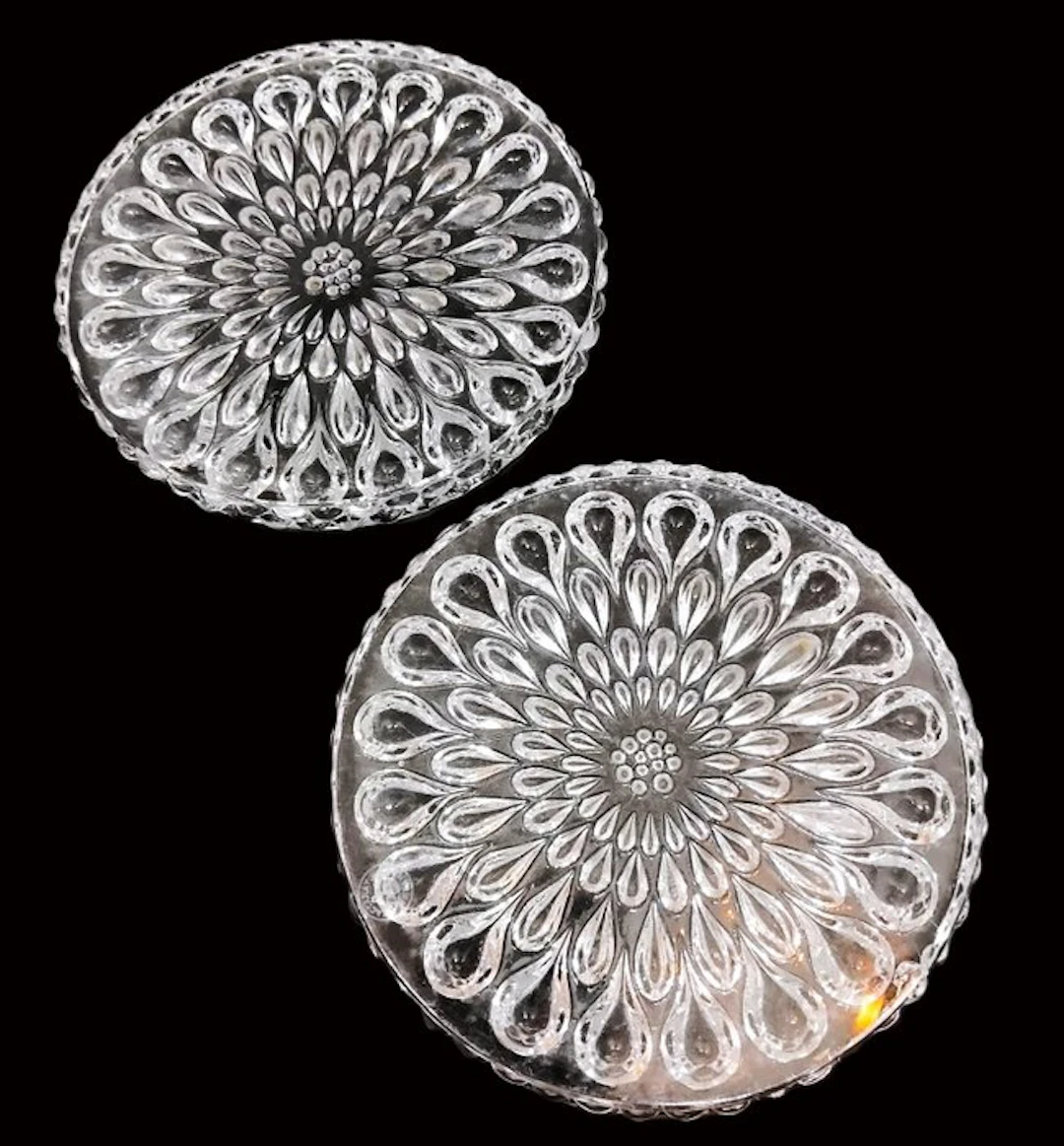 Baccarat - Bottle coaster (2) - Crystal