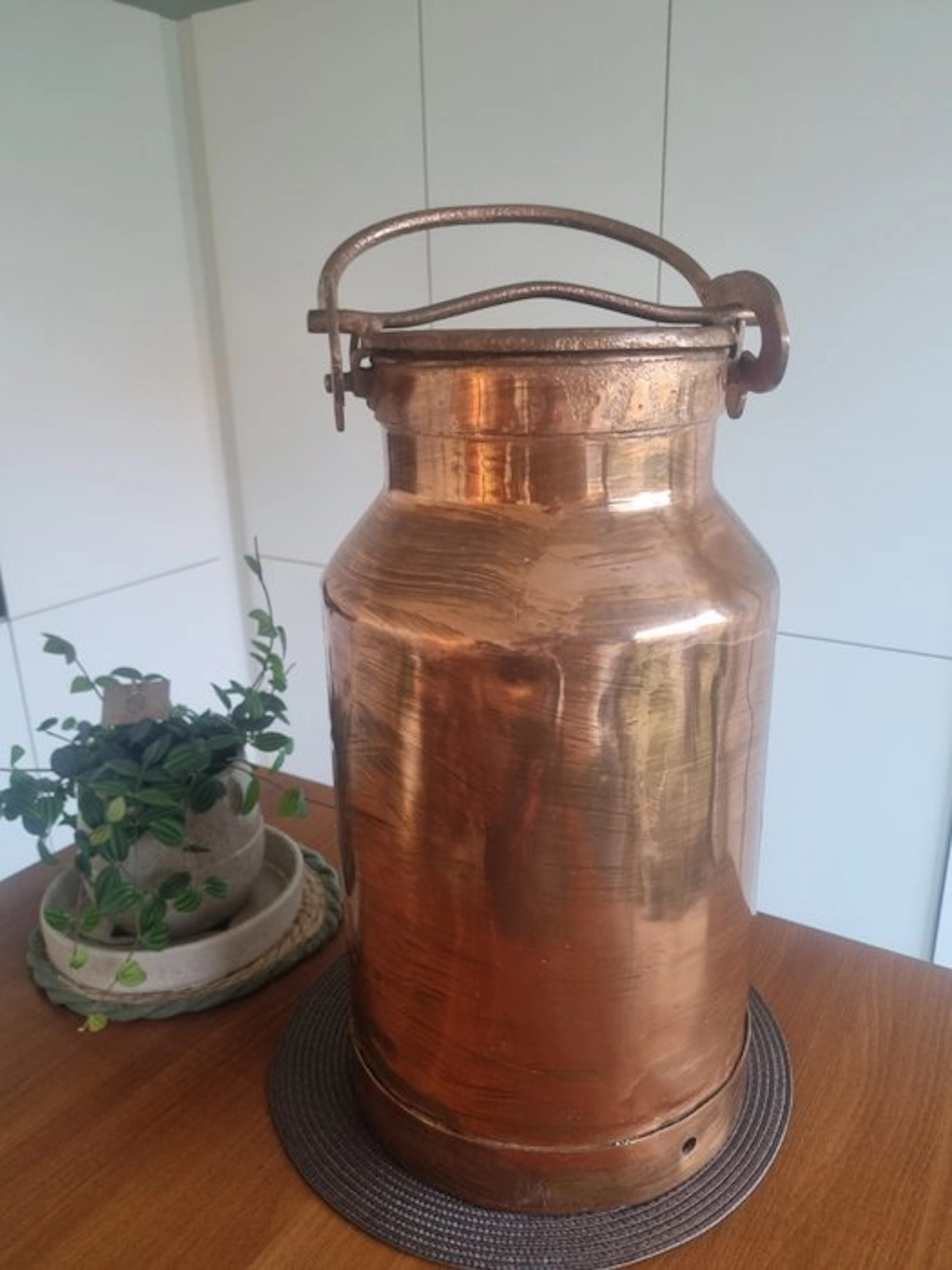 Ewer - Metal - Antique milk can