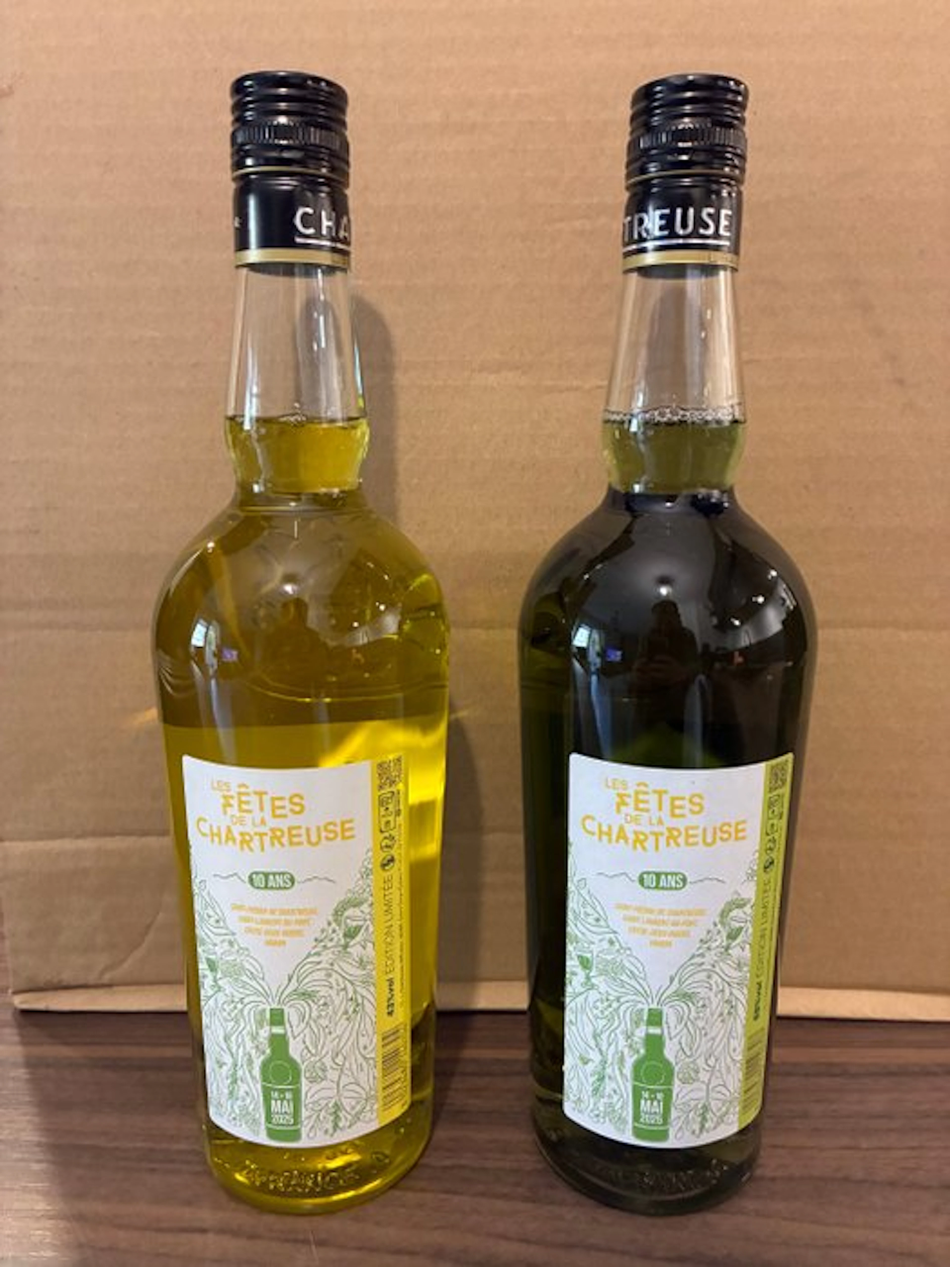 Chartreuse - Les Fêtes de la Chartreuse 10 Ans - Green + Yellow -